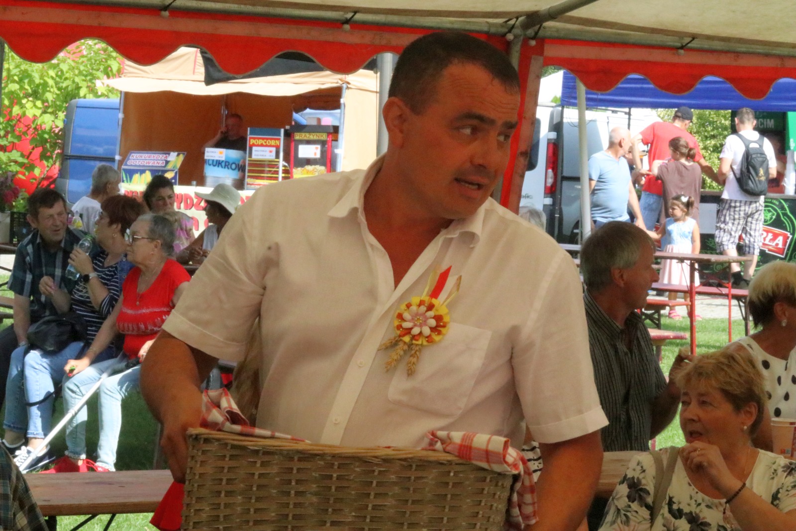 Dożynki gminne w Warmątowicach Sienkiewiczowskich