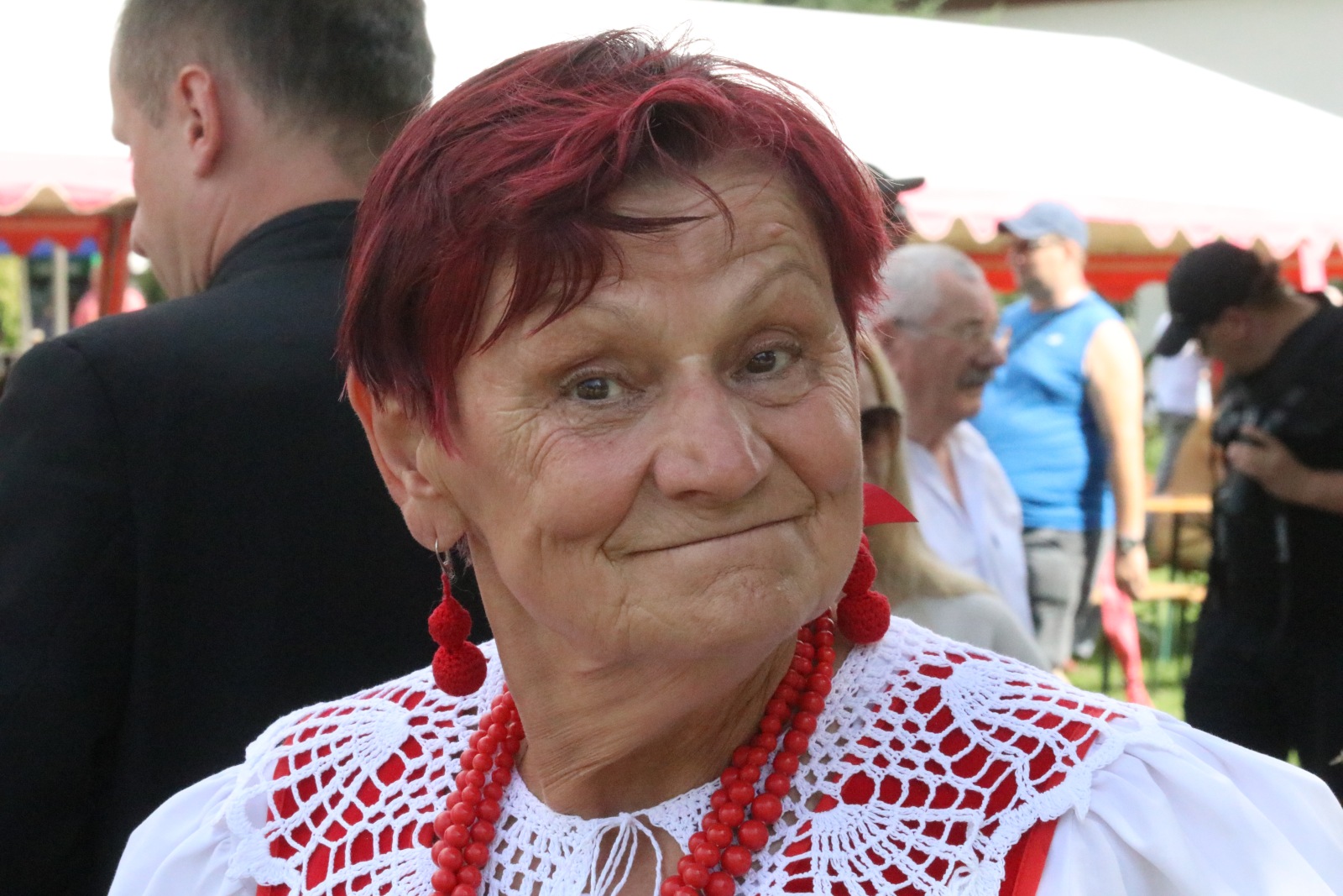 Dożynki gminne w Warmątowicach Sienkiewiczowskich