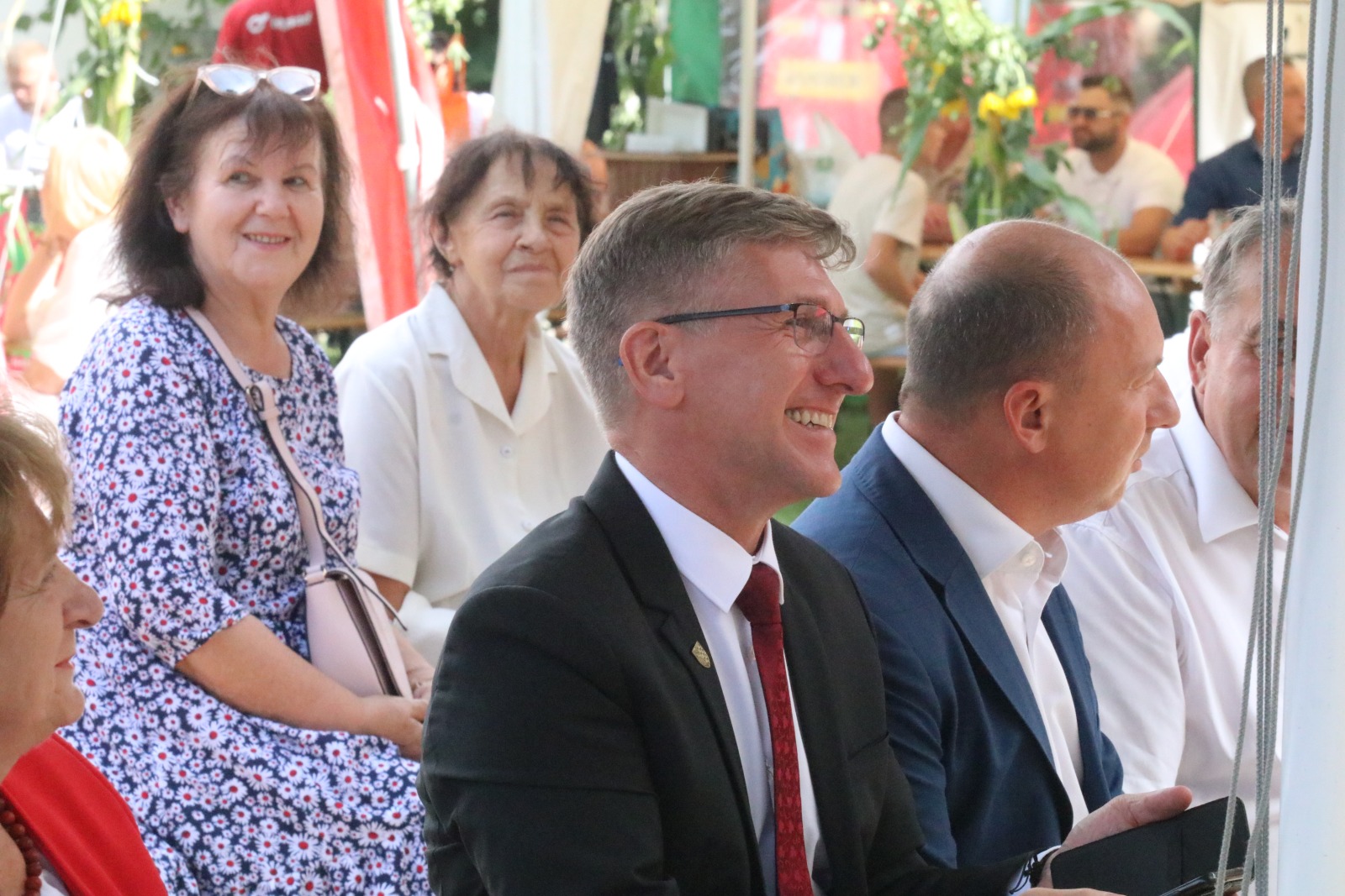 Dożynki gminne w Warmątowicach Sienkiewiczowskich