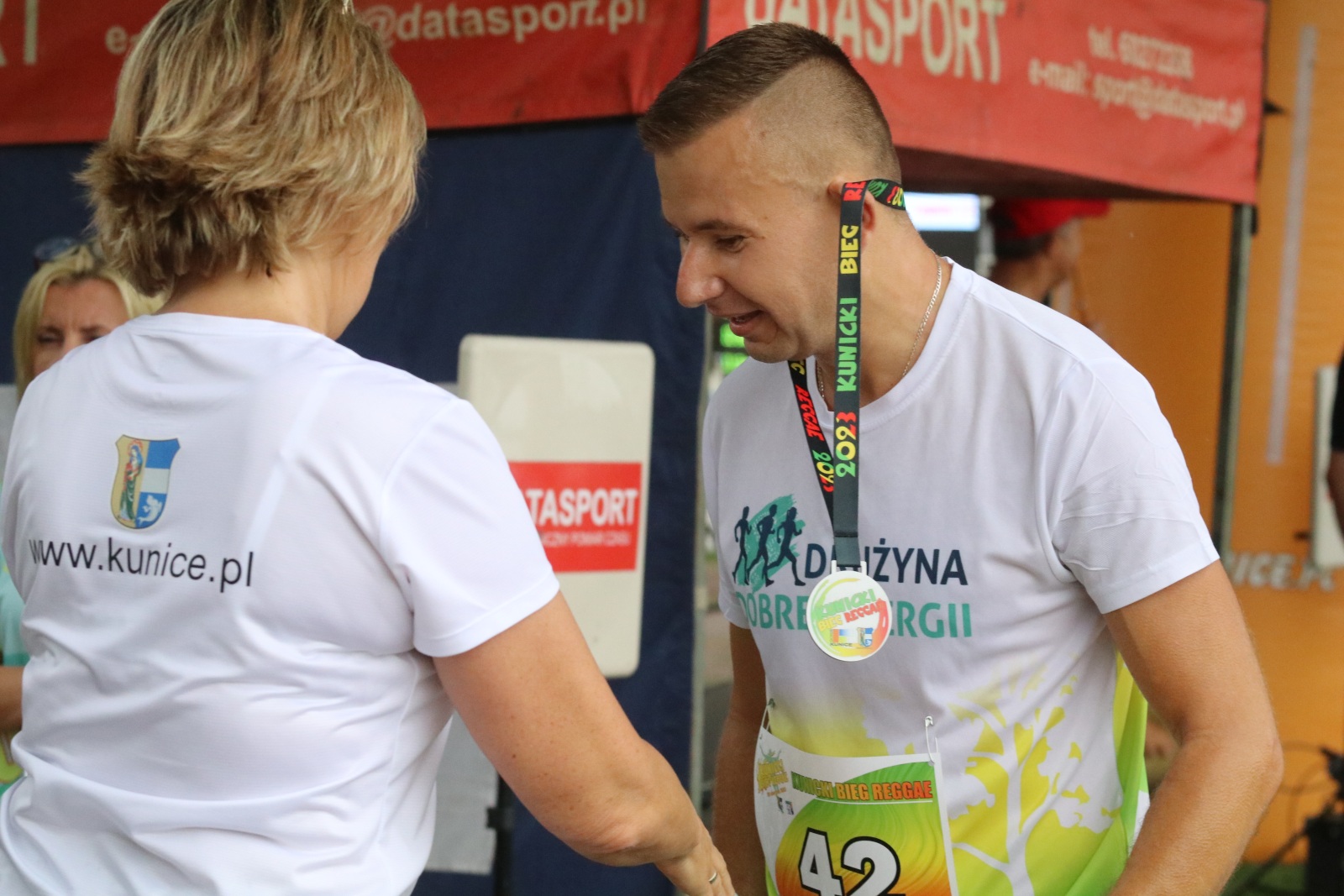 Stu trzynastu zawodników ukończyło Kunicki Bieg Reggae