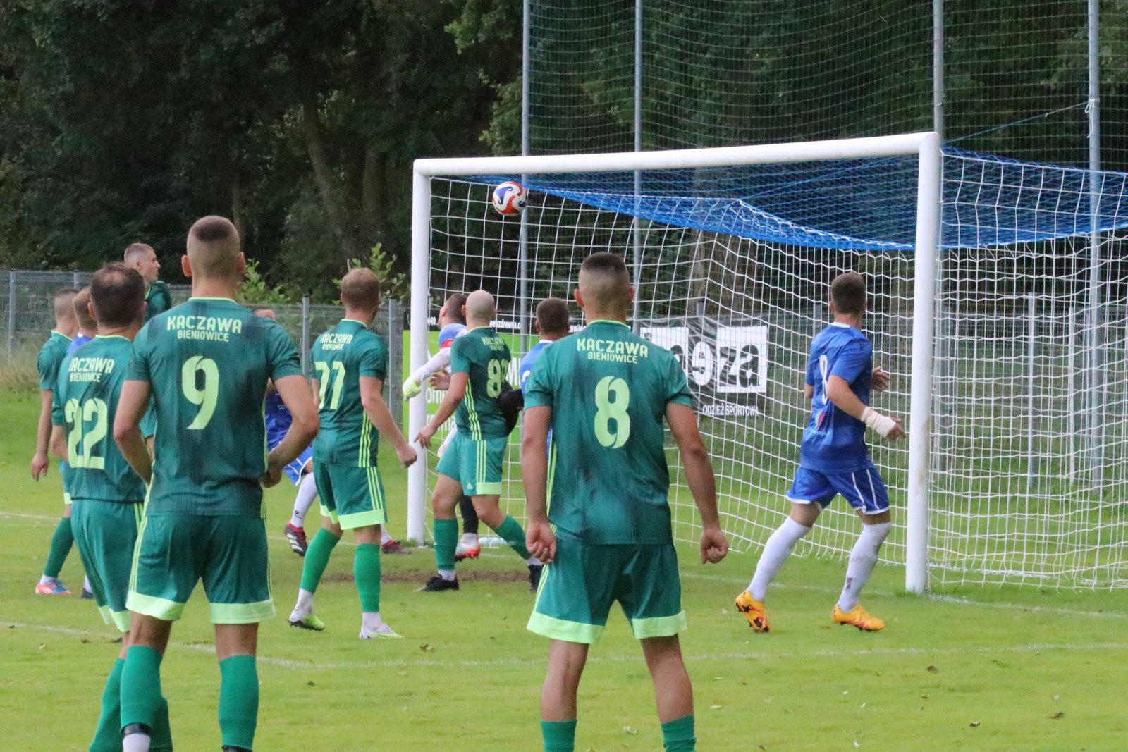 Miniderby w Bieniowicach. Błękitni pokonali Kaczawę