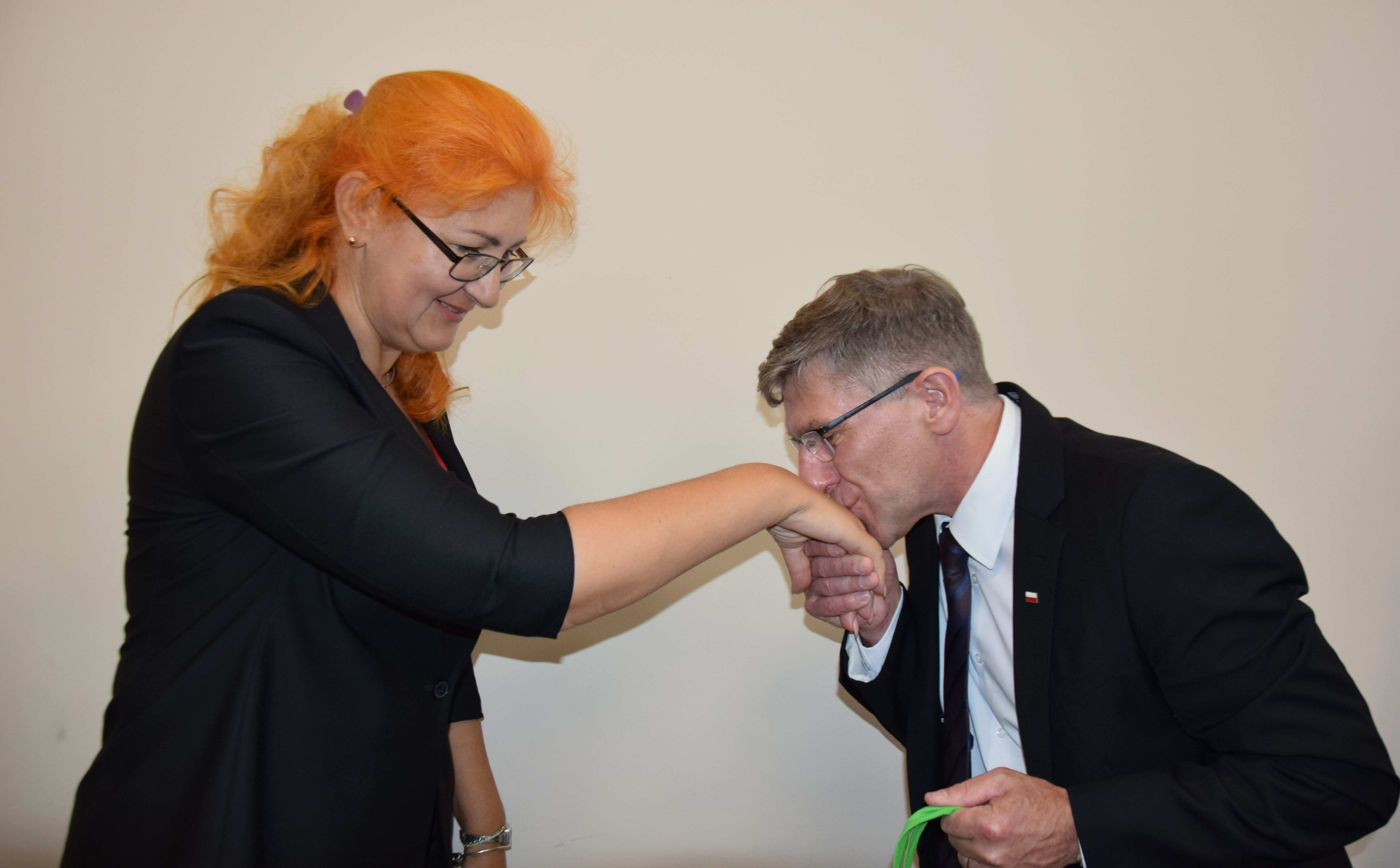 Studenci z Ukrainy gośćmi władz Powiatu Legnickiego