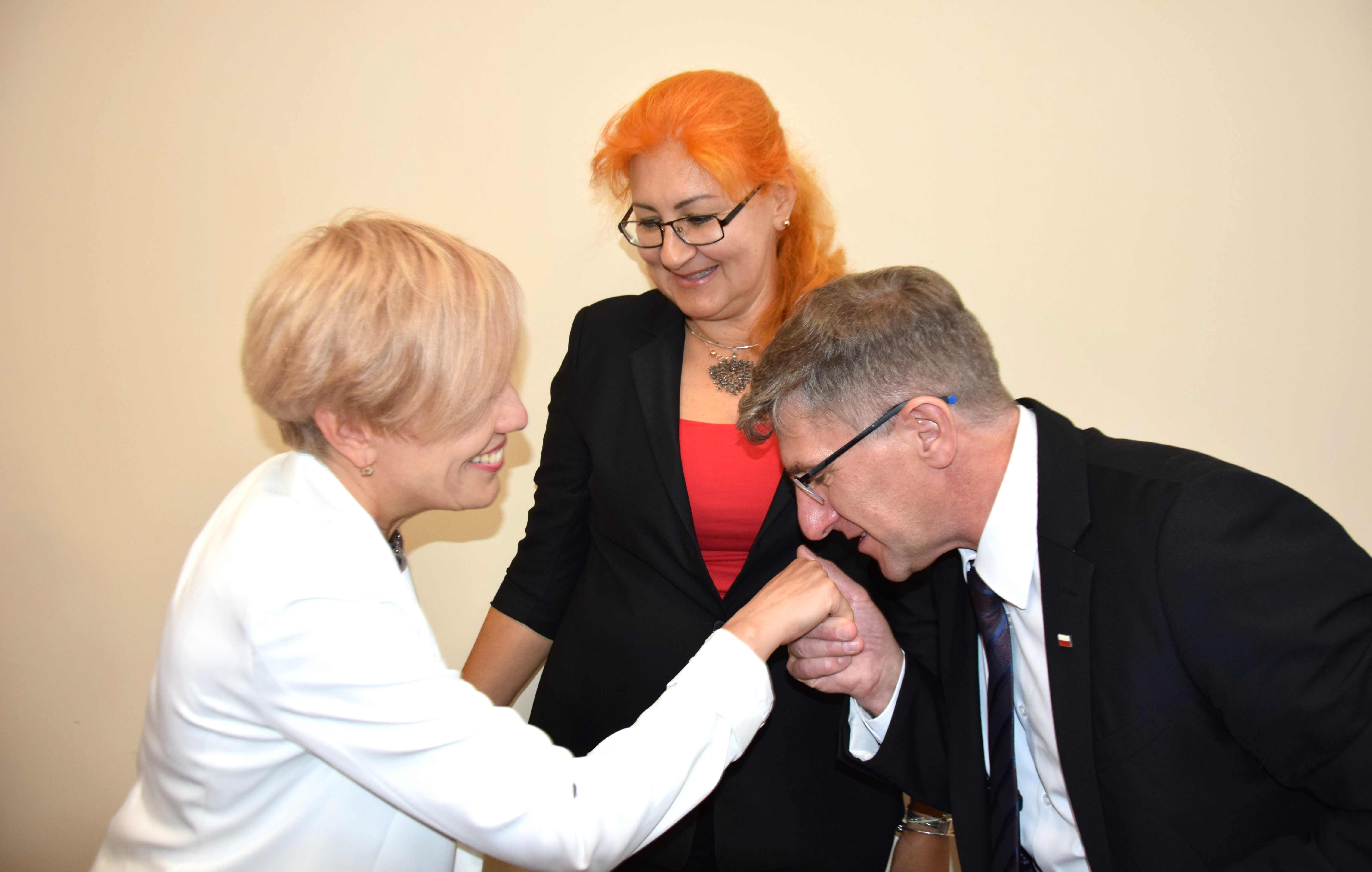 Studenci z Ukrainy gośćmi władz Powiatu Legnickiego