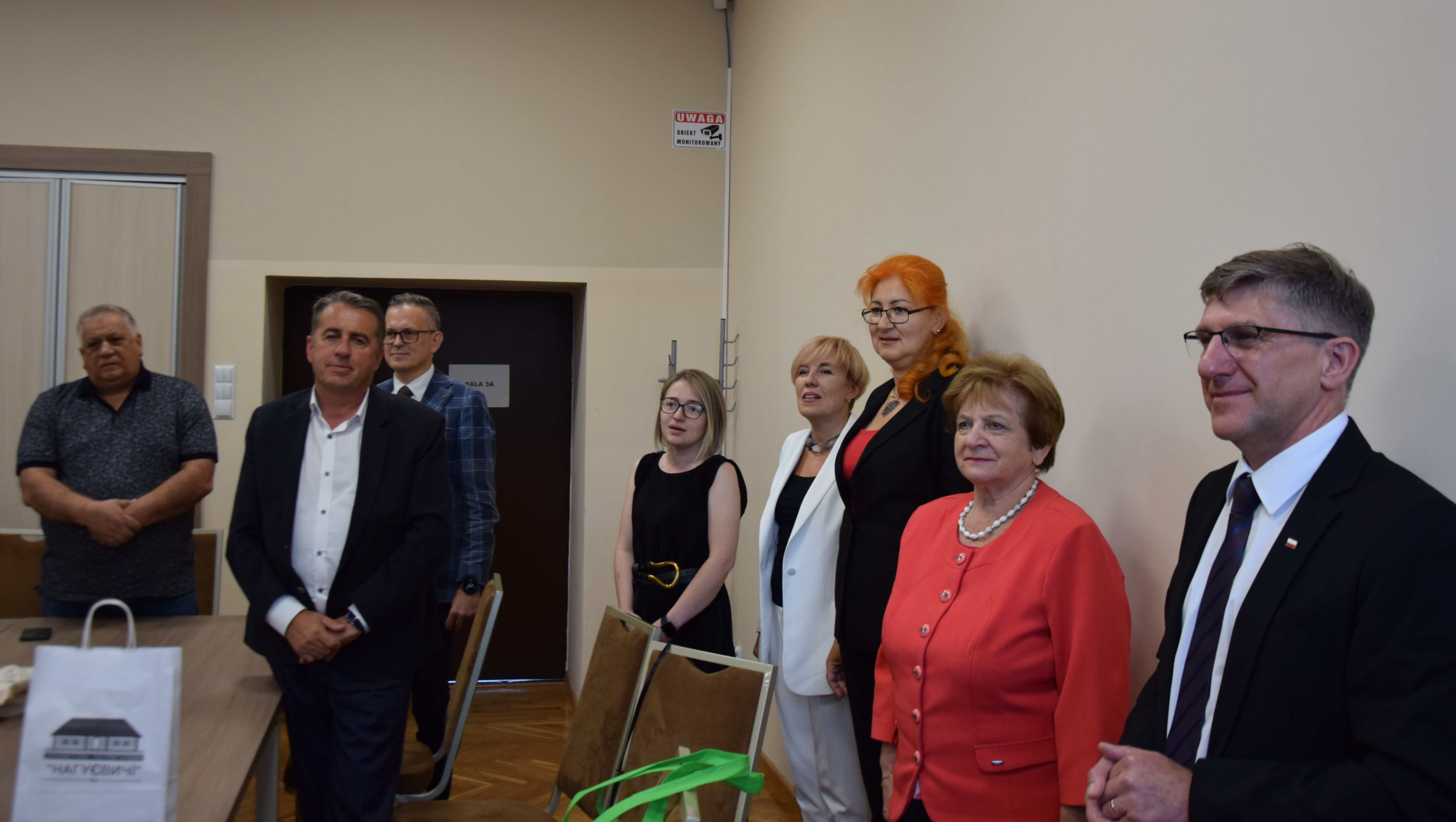 Studenci z Ukrainy gośćmi władz Powiatu Legnickiego