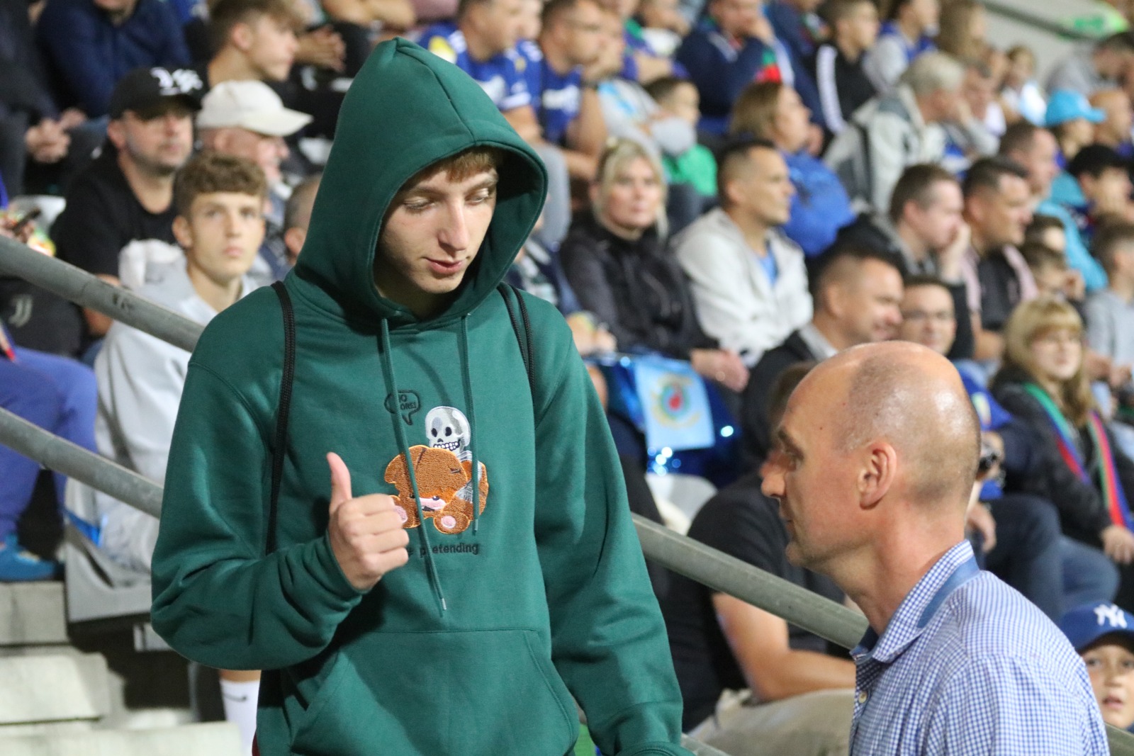 Ponad cztery tysiące siedmiuset widzów na meczu Miedzi z Wisłą