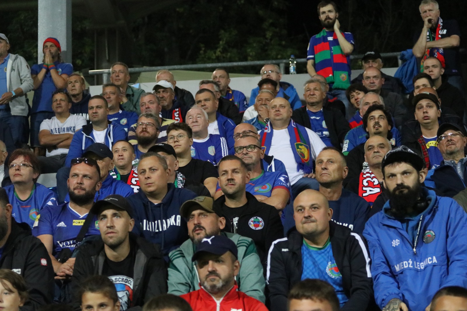 Ponad cztery tysiące siedmiuset widzów na meczu Miedzi z Wisłą