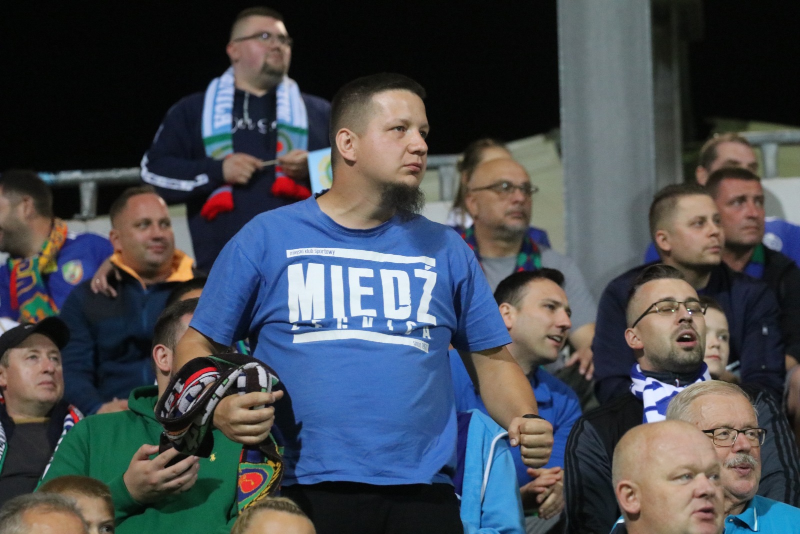 Ponad cztery tysiące siedmiuset widzów na meczu Miedzi z Wisłą