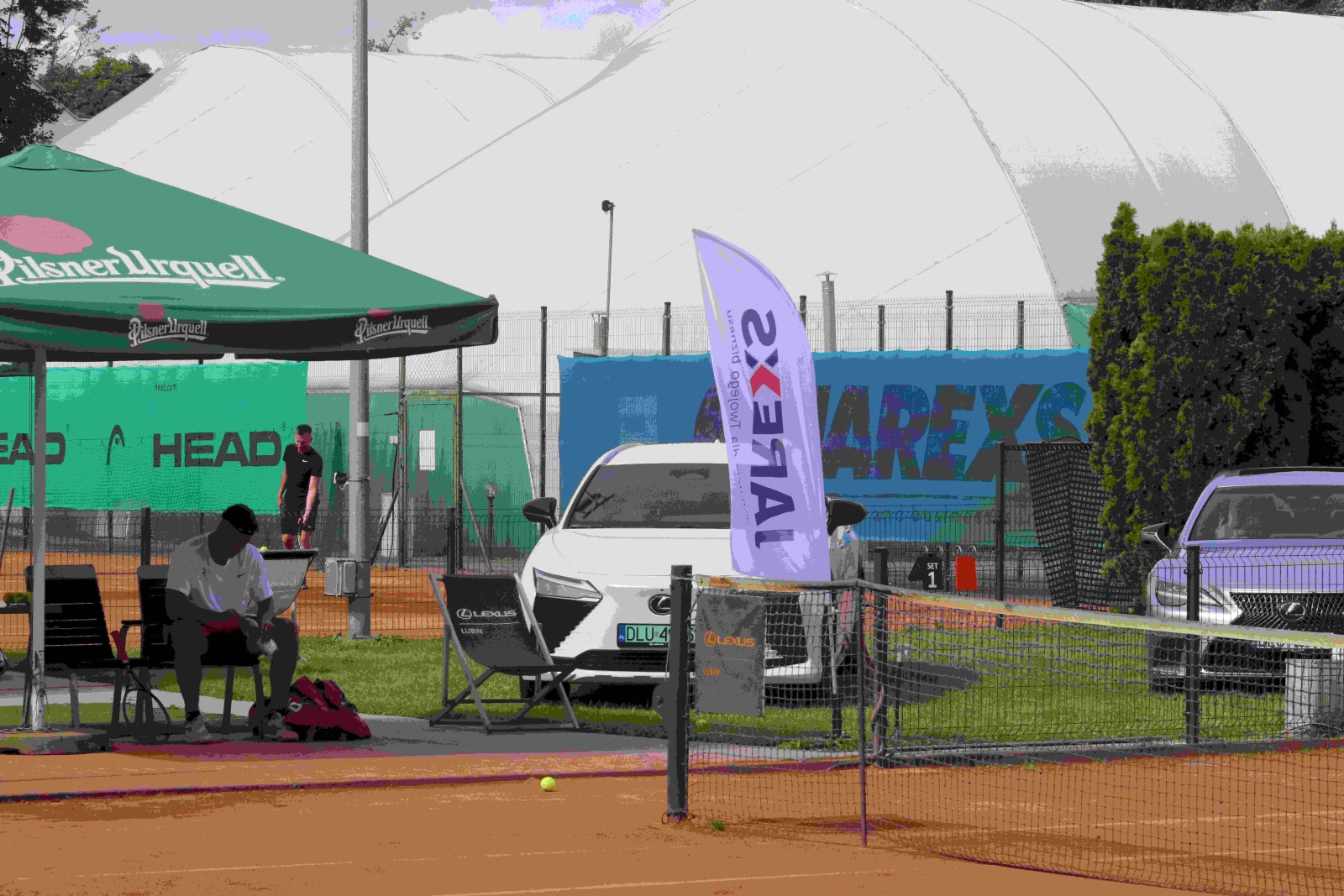Drugi dzień turnieju tenisa ziemnego Jarexs & Lexus Cup