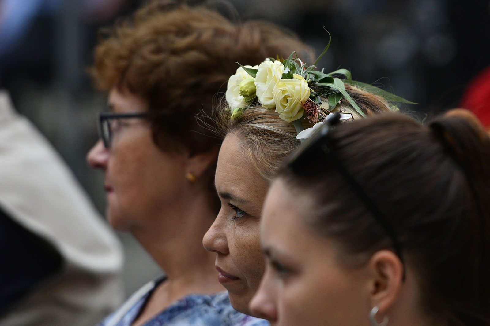 Polsko–ukraińskie zespoły na dziedzińcu Akademii Rycerskiej