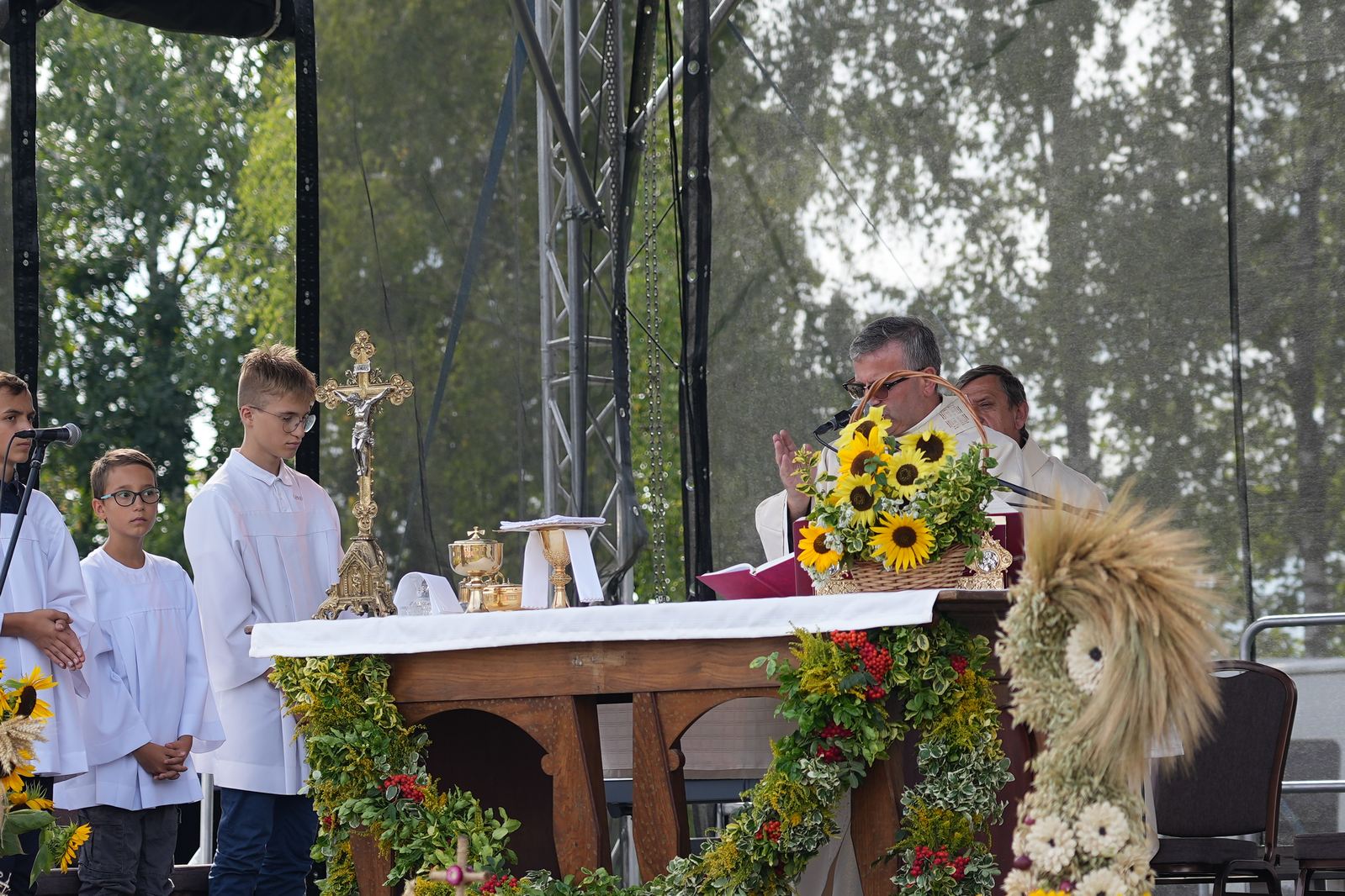 Dożynki gminy Kunice odbyły się w Spalonej