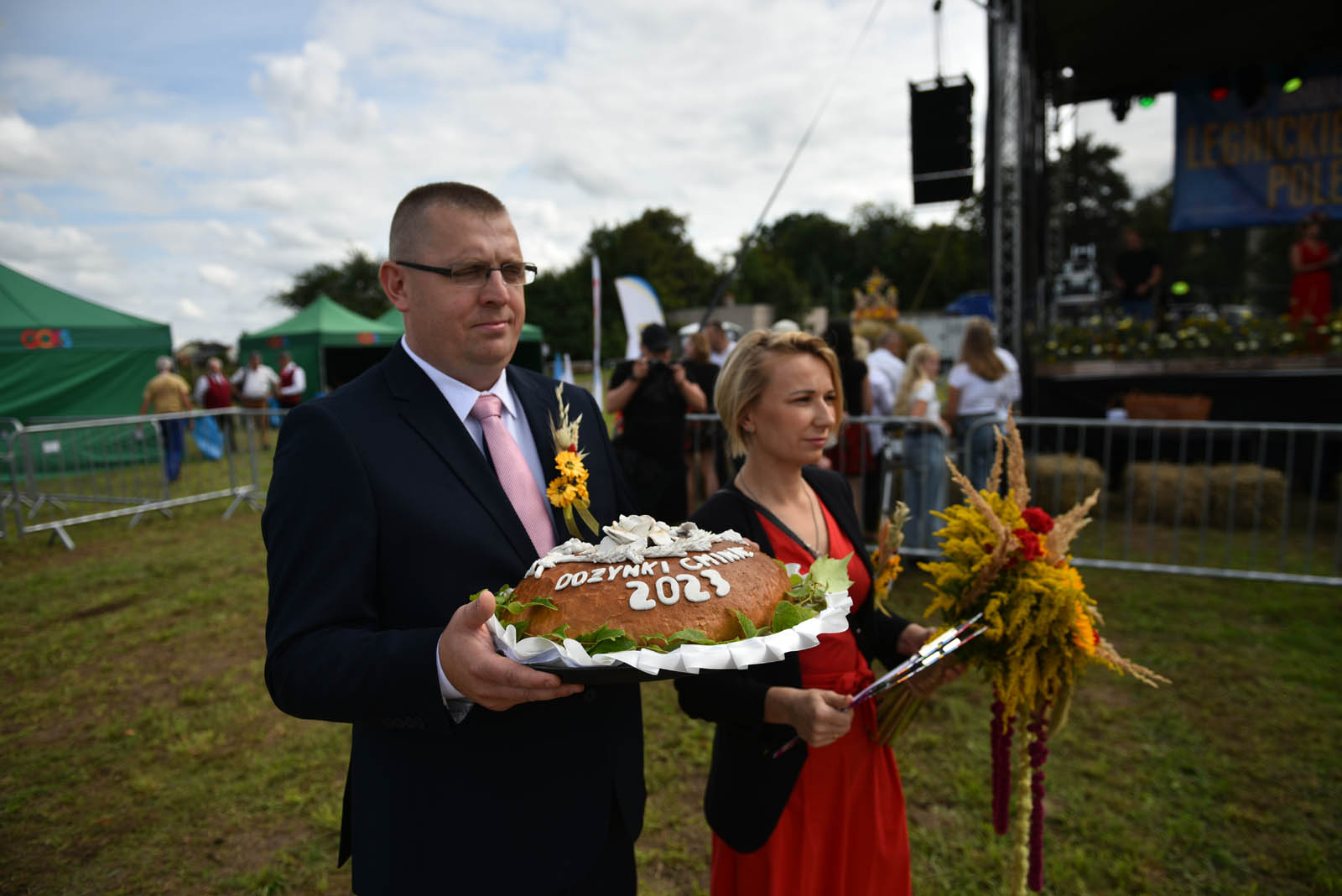 W Legnickim Polu dziękują rolnikom za plony i świętują