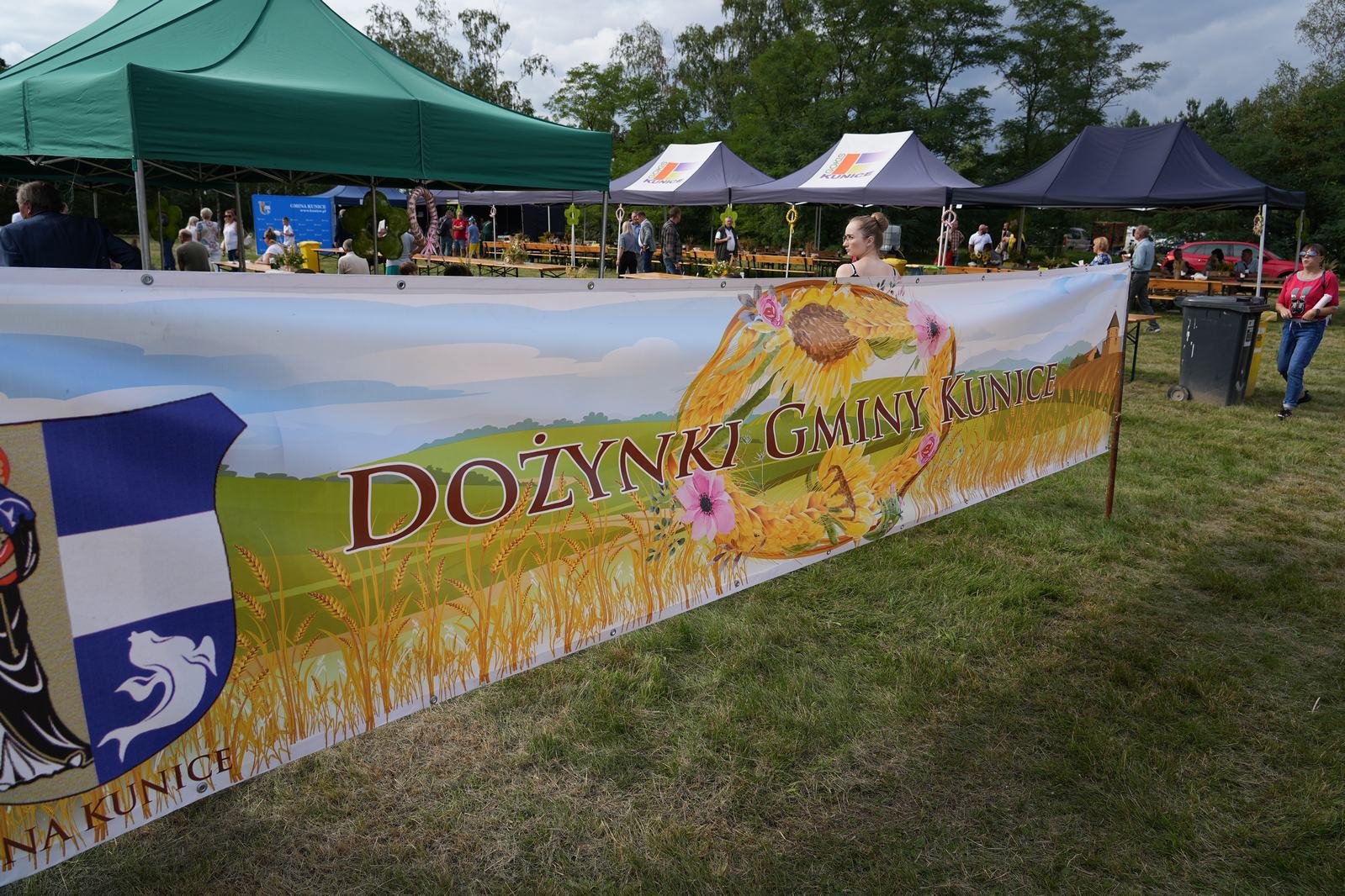 Dożynki gminy Kunice odbyły się w Spalonej