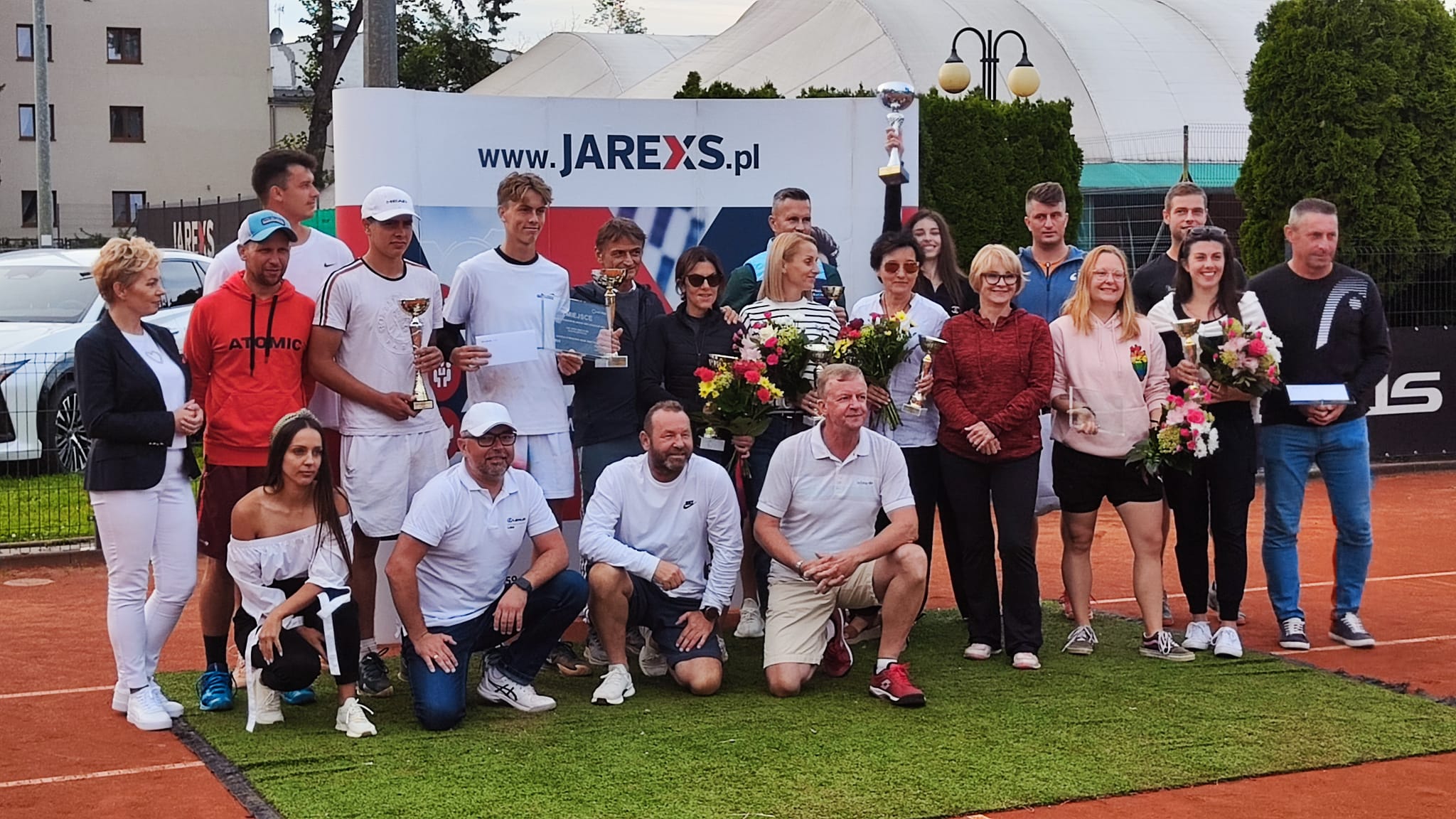 Turnieju tenisa ziemnego Jarexs & Lexus Cup - rozdanie nagród	