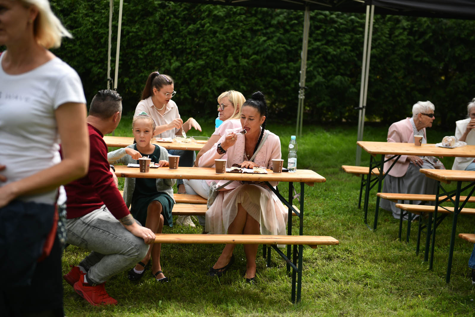 Degustowali zupę proboszcza i tańczyli Belgijkę na pikniku