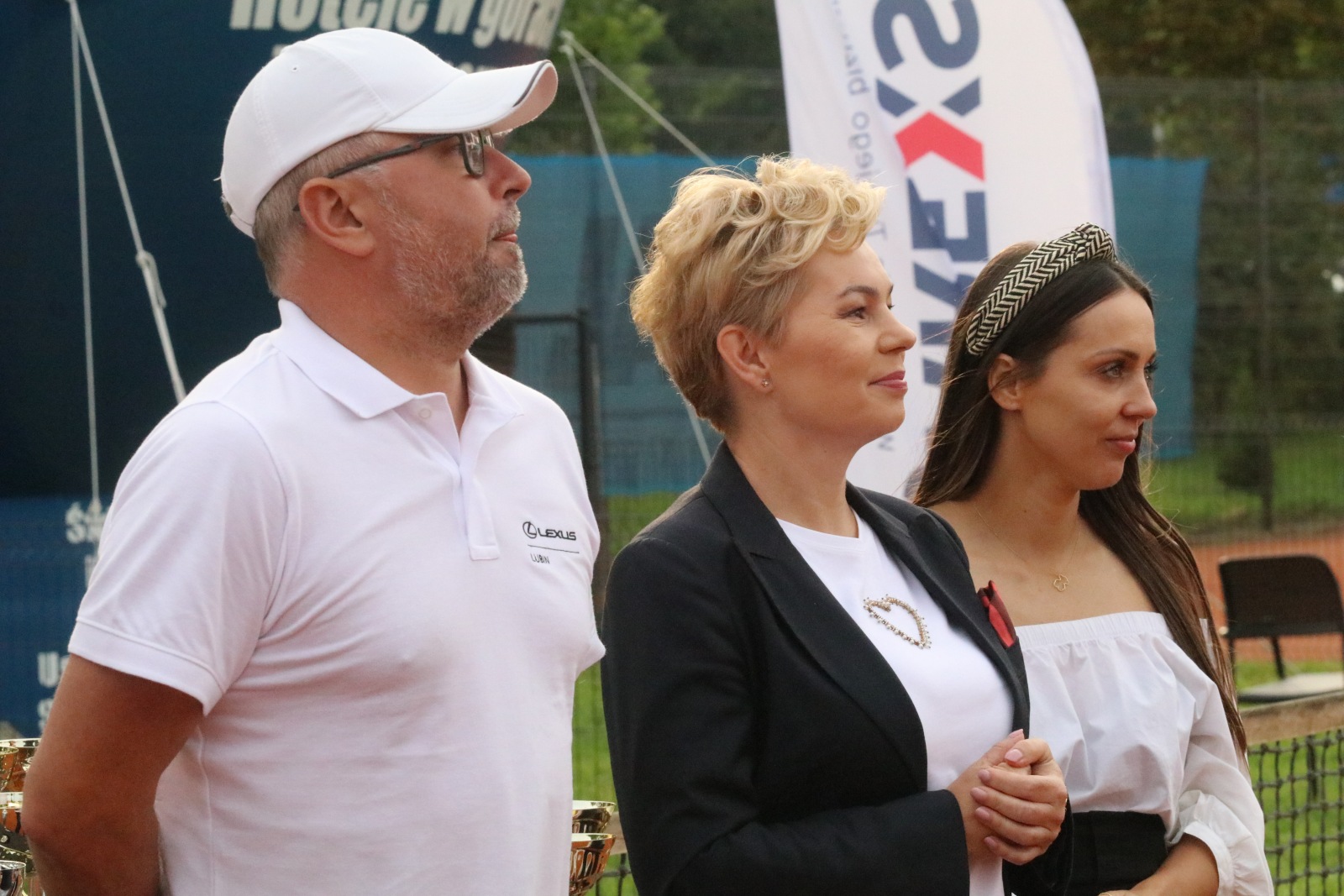 Turnieju tenisa ziemnego Jarexs & Lexus Cup - rozdanie nagród	