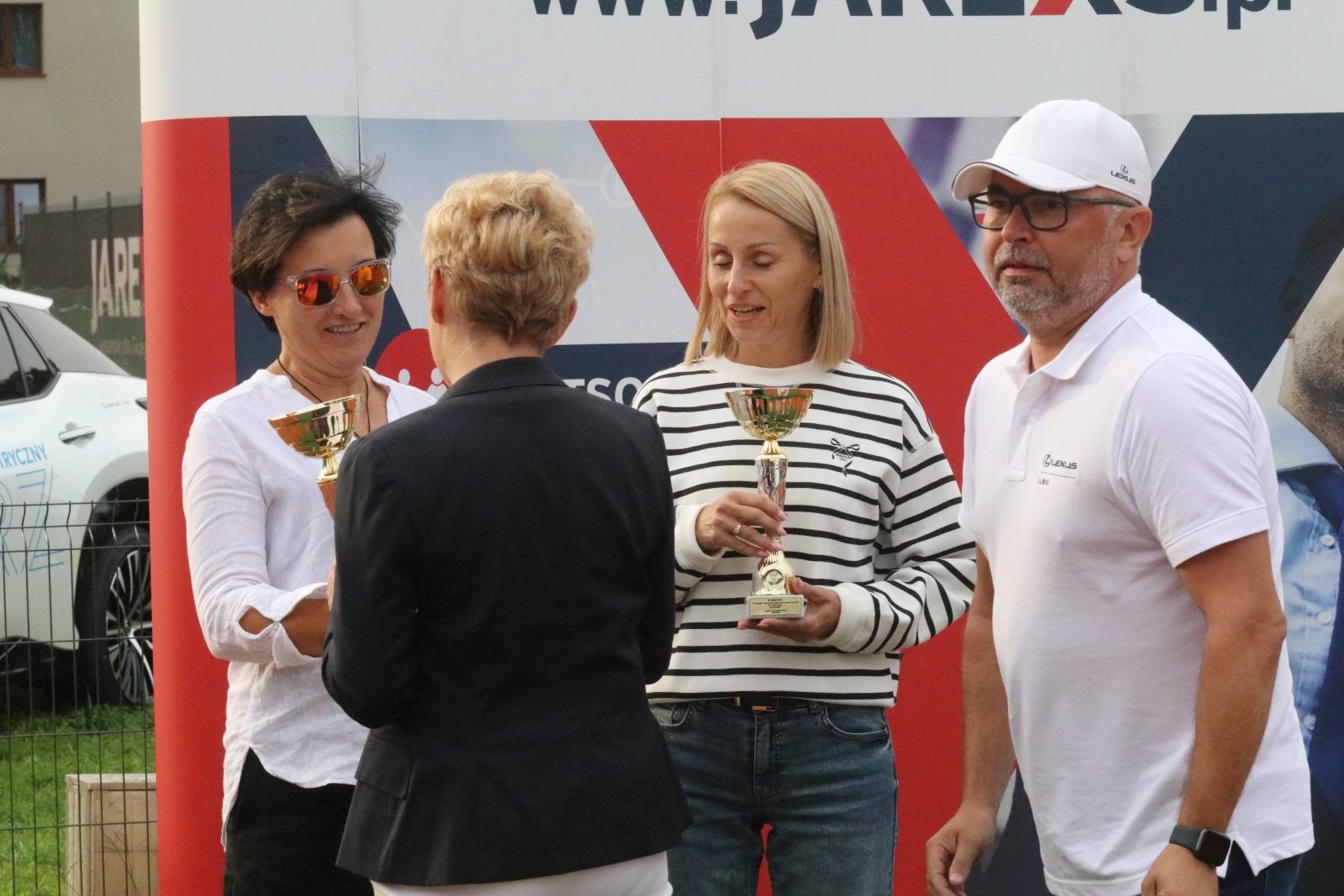 Turnieju tenisa ziemnego Jarexs & Lexus Cup - rozdanie nagród	