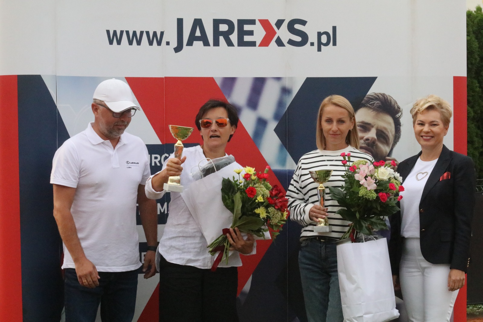 Turnieju tenisa ziemnego Jarexs & Lexus Cup - rozdanie nagród	