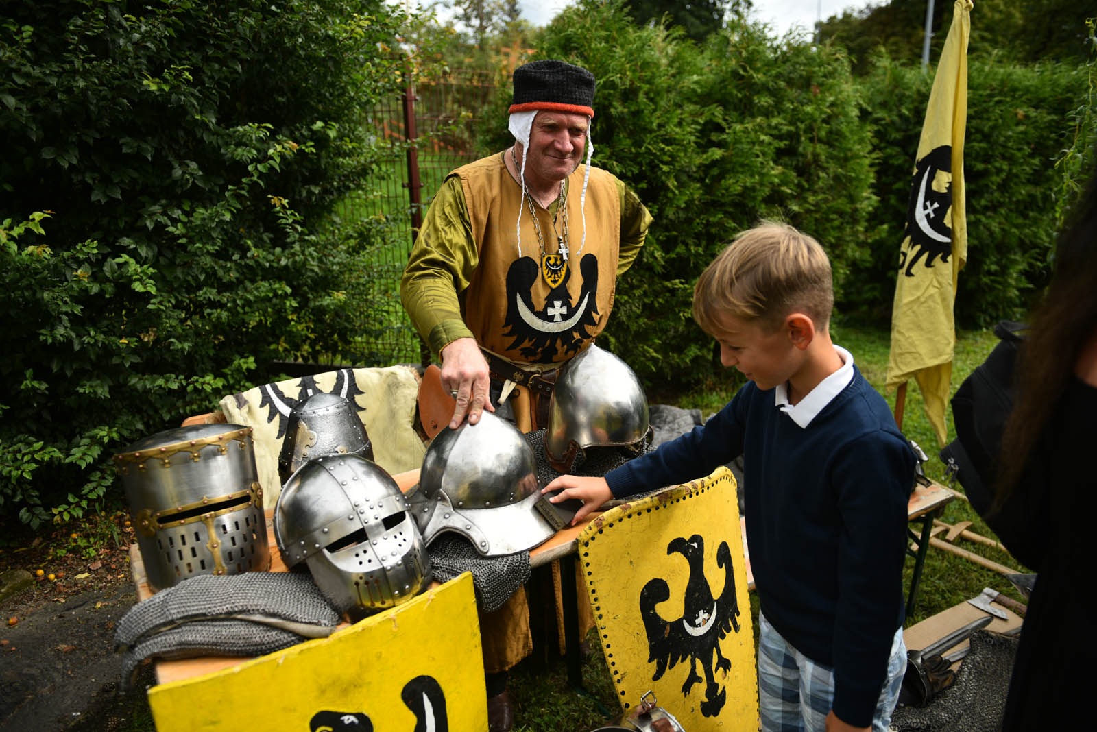 Degustowali zupę proboszcza i tańczyli Belgijkę na pikniku