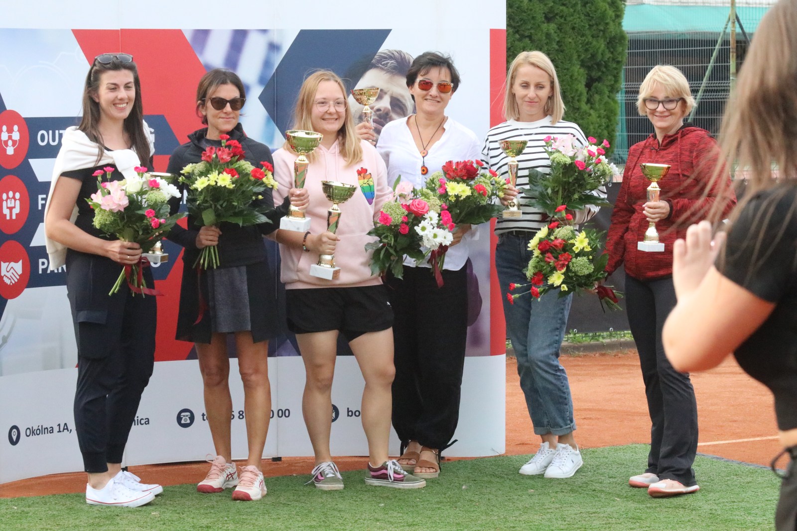 Turnieju tenisa ziemnego Jarexs & Lexus Cup - rozdanie nagród	