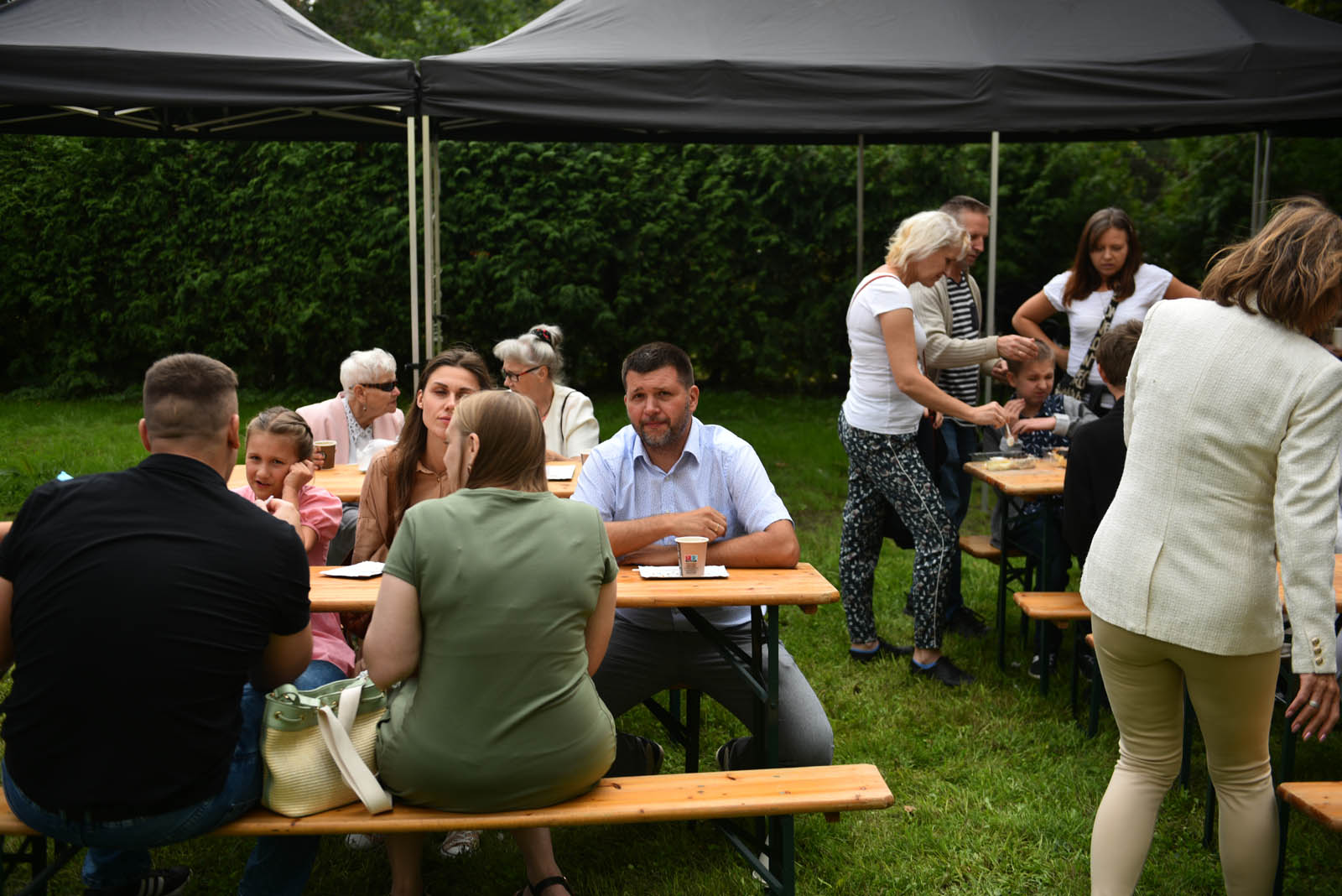 Degustowali zupę proboszcza i tańczyli Belgijkę na pikniku