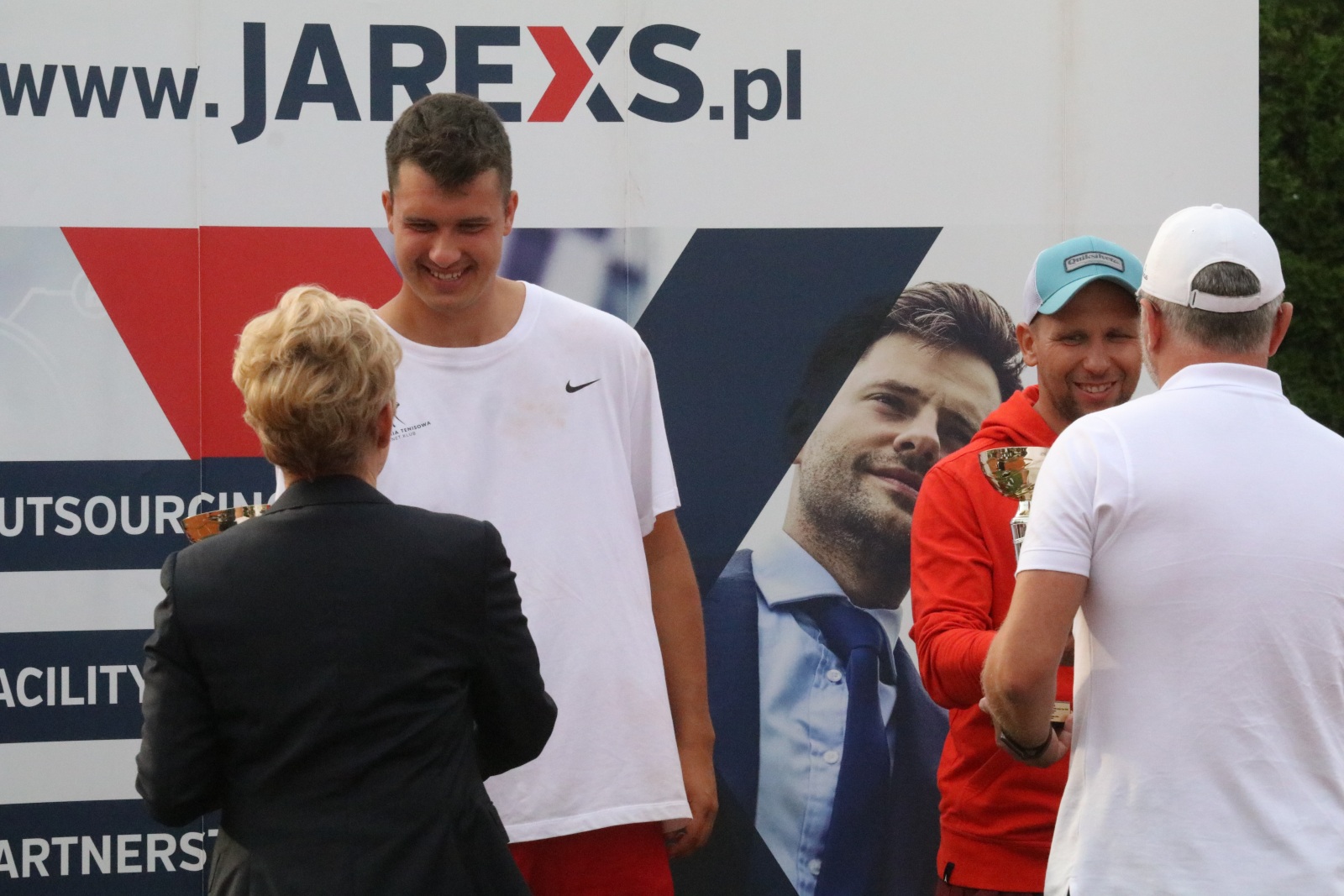 Turnieju tenisa ziemnego Jarexs & Lexus Cup - rozdanie nagród	