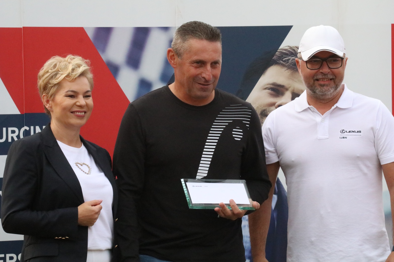 Turnieju tenisa ziemnego Jarexs & Lexus Cup - rozdanie nagród	