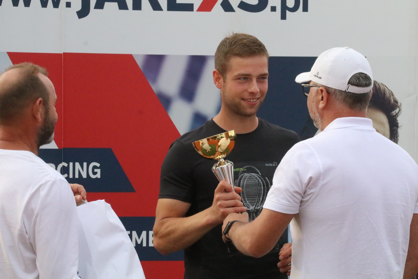 Turnieju tenisa ziemnego Jarexs & Lexus Cup - rozdanie nagród	