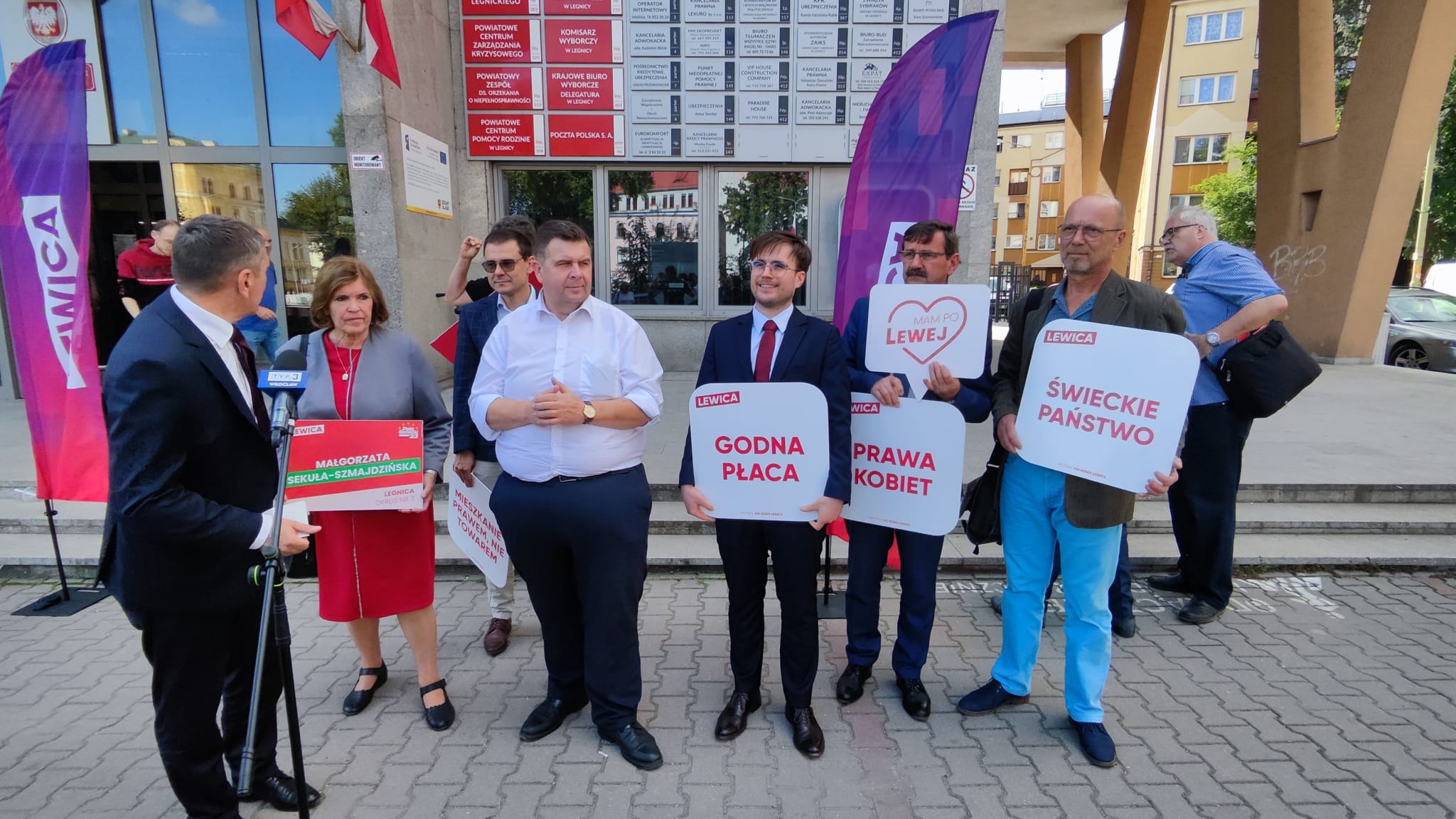 Nowa Lewica zarejestrowała listę kandydatów z okręgu nr 1