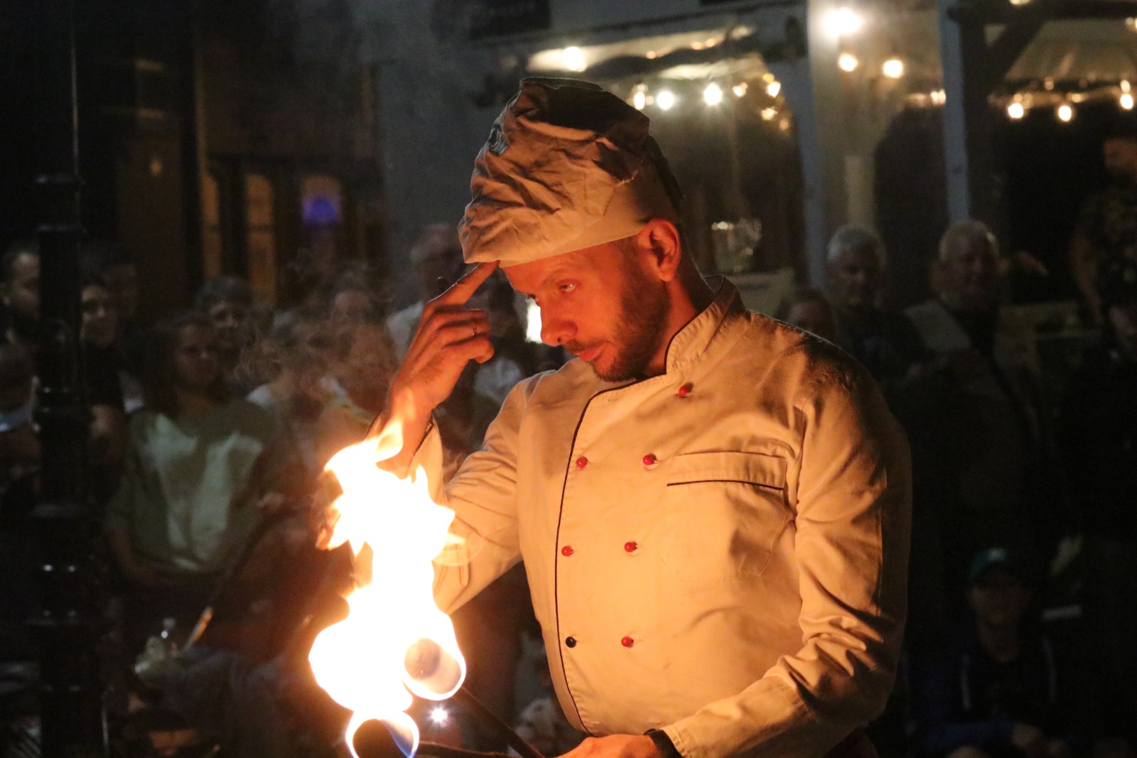 Teatr Ognia Azislight zachwycił swoim legniczan pokazem