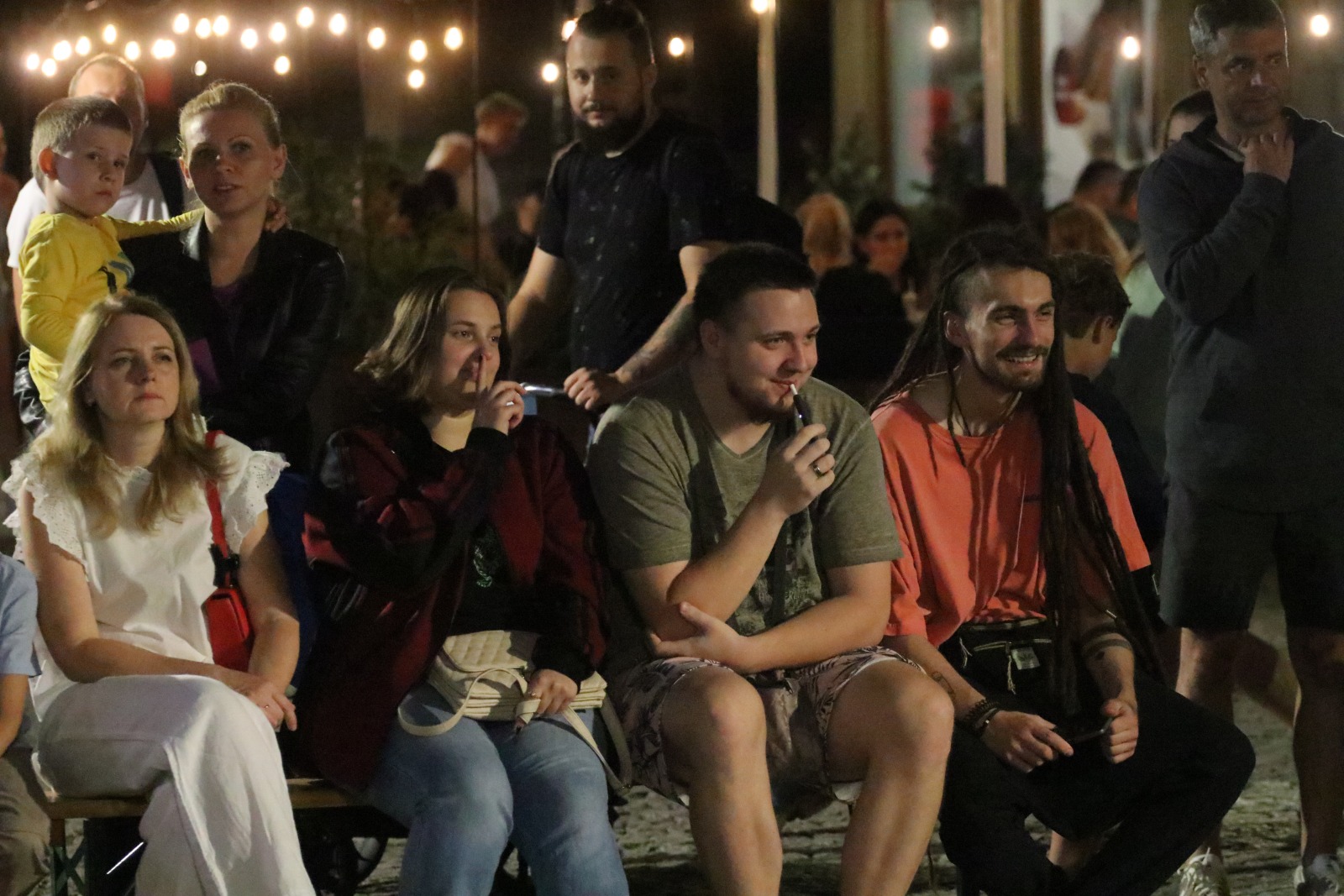 Kowale zaprezentowali swoje umiejętności na wieczornym kuciu