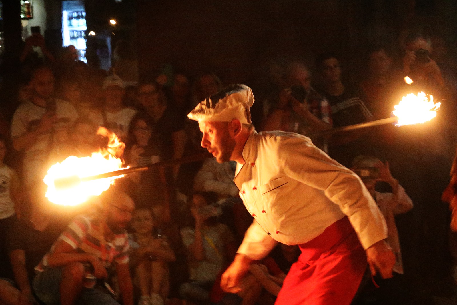Teatr Ognia Azislight zachwycił swoim legniczan pokazem