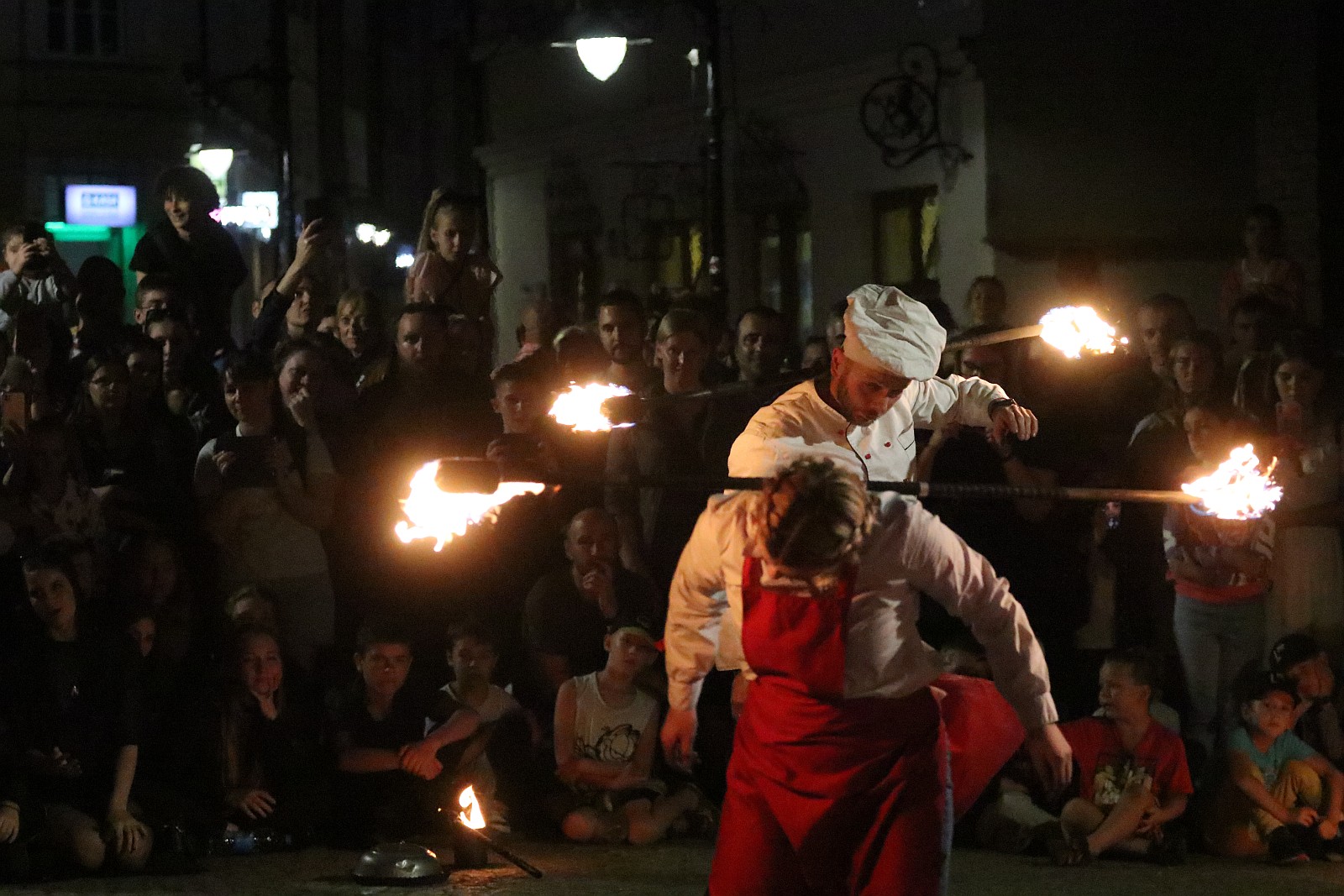 Teatr Ognia Azislight zachwycił swoim legniczan pokazem