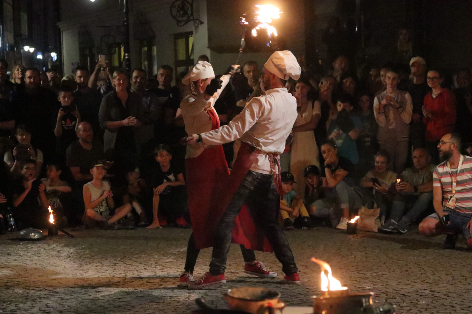 Teatr Ognia Azislight zachwycił swoim legniczan pokazem