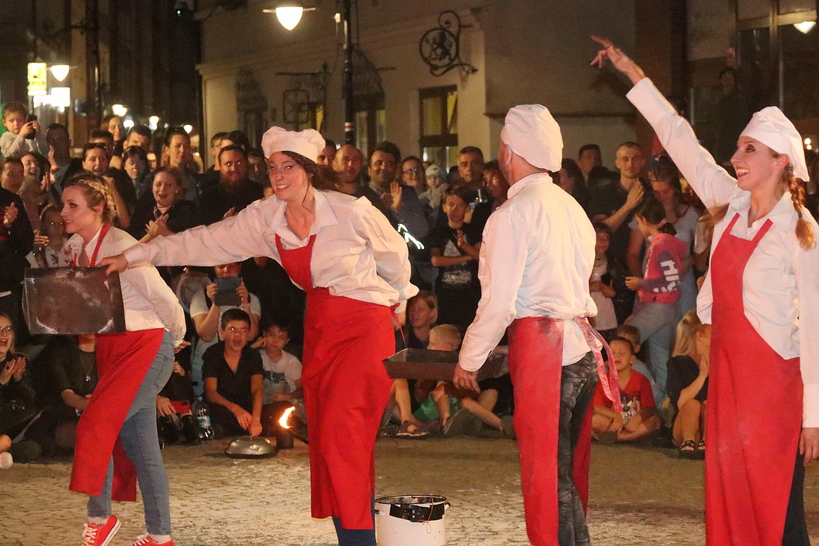 Teatr Ognia Azislight zachwycił swoim legniczan pokazem