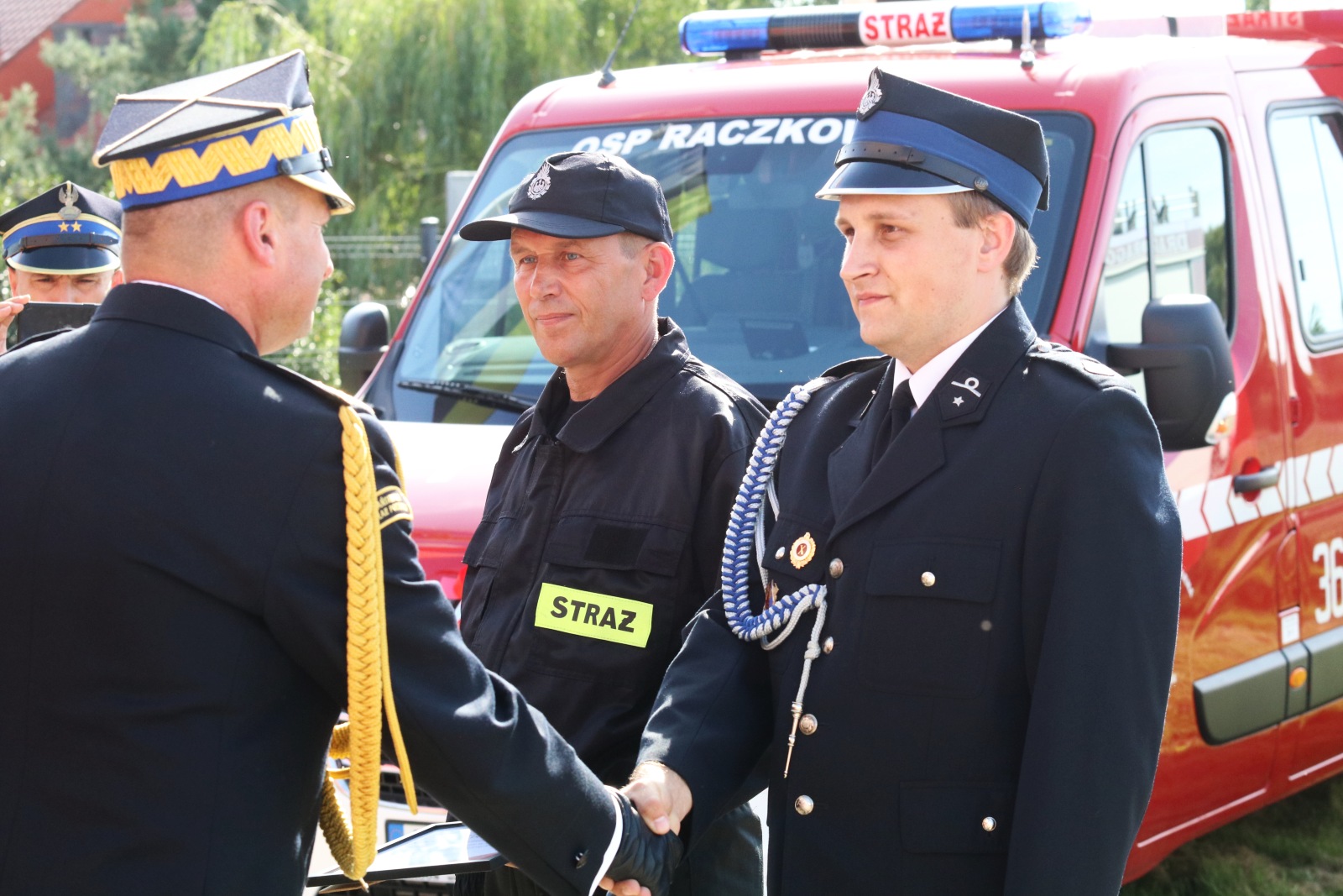 OSP Raczkowa otrzymała nowy wóz strażacki