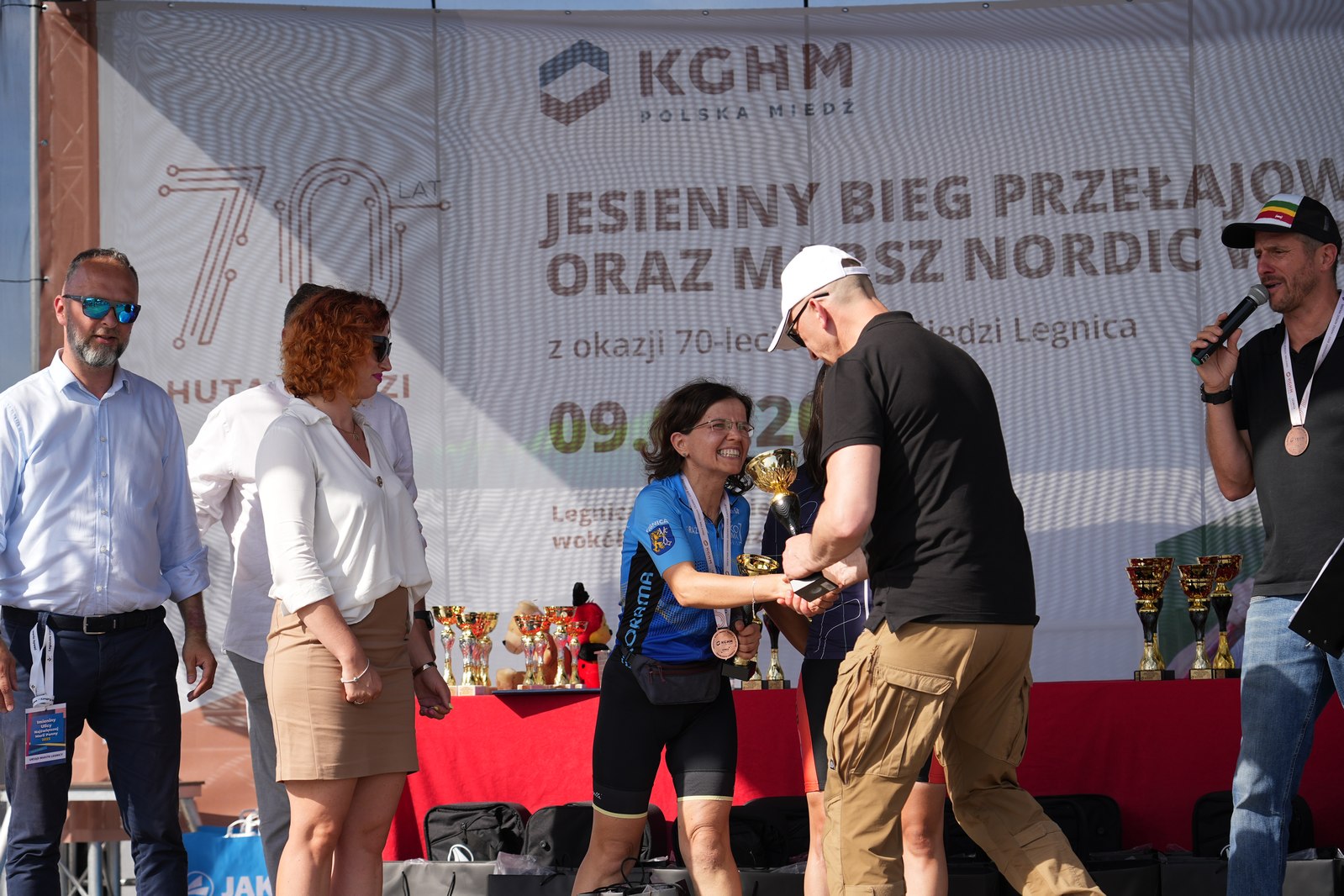 Jesienny Bieg Przełajowy z okazji 70-lecia Huty Miedzi Legnica