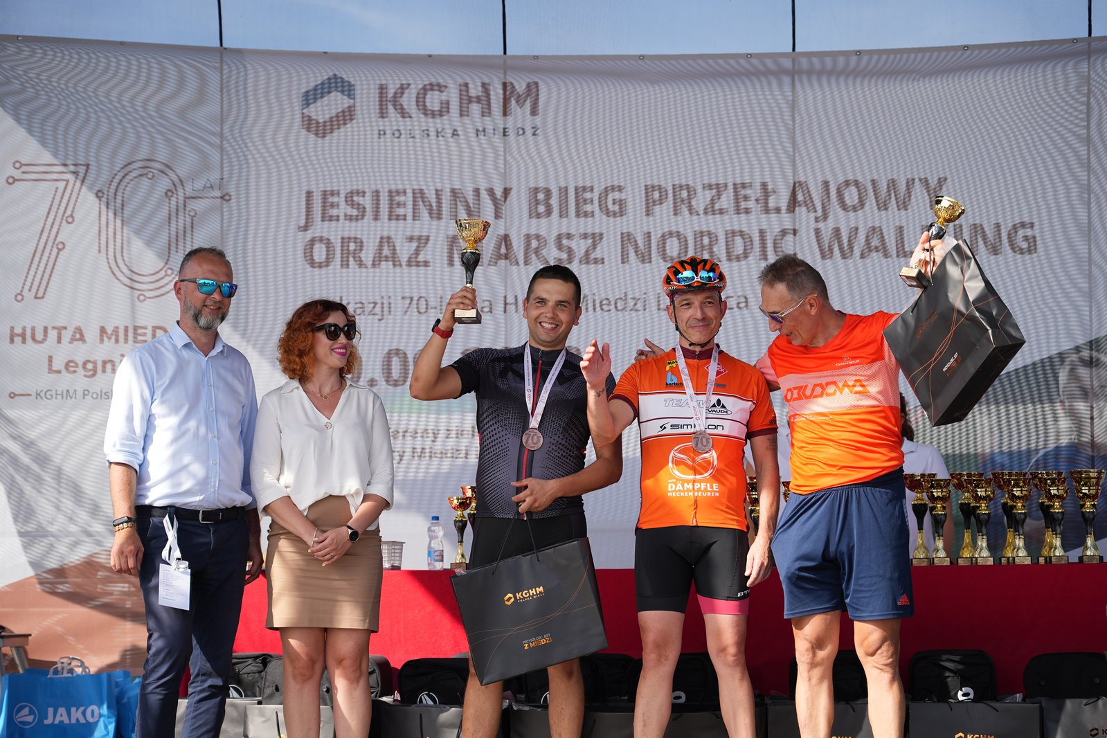 Jesienny Bieg Przełajowy z okazji 70-lecia Huty Miedzi Legnica