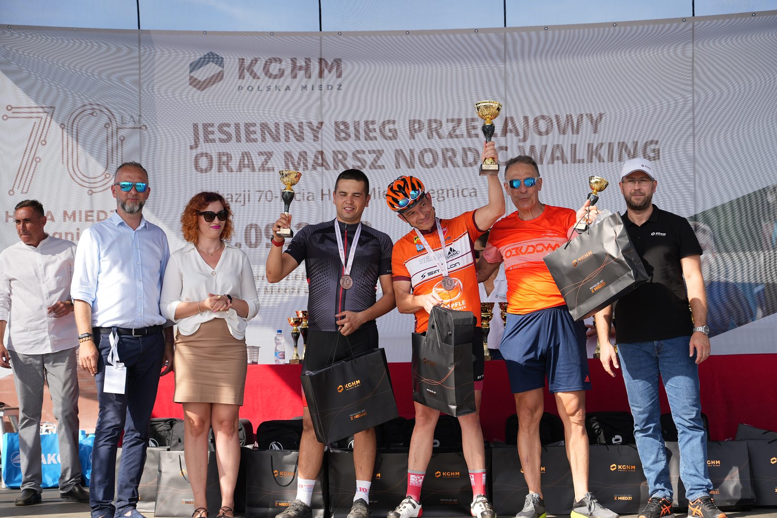 Jesienny Bieg Przełajowy z okazji 70-lecia Huty Miedzi Legnica