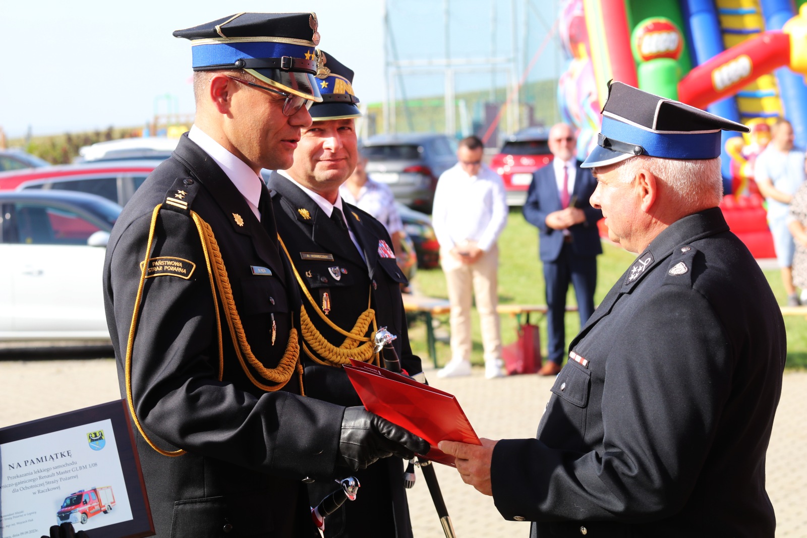 OSP Raczkowa otrzymała nowy wóz strażacki