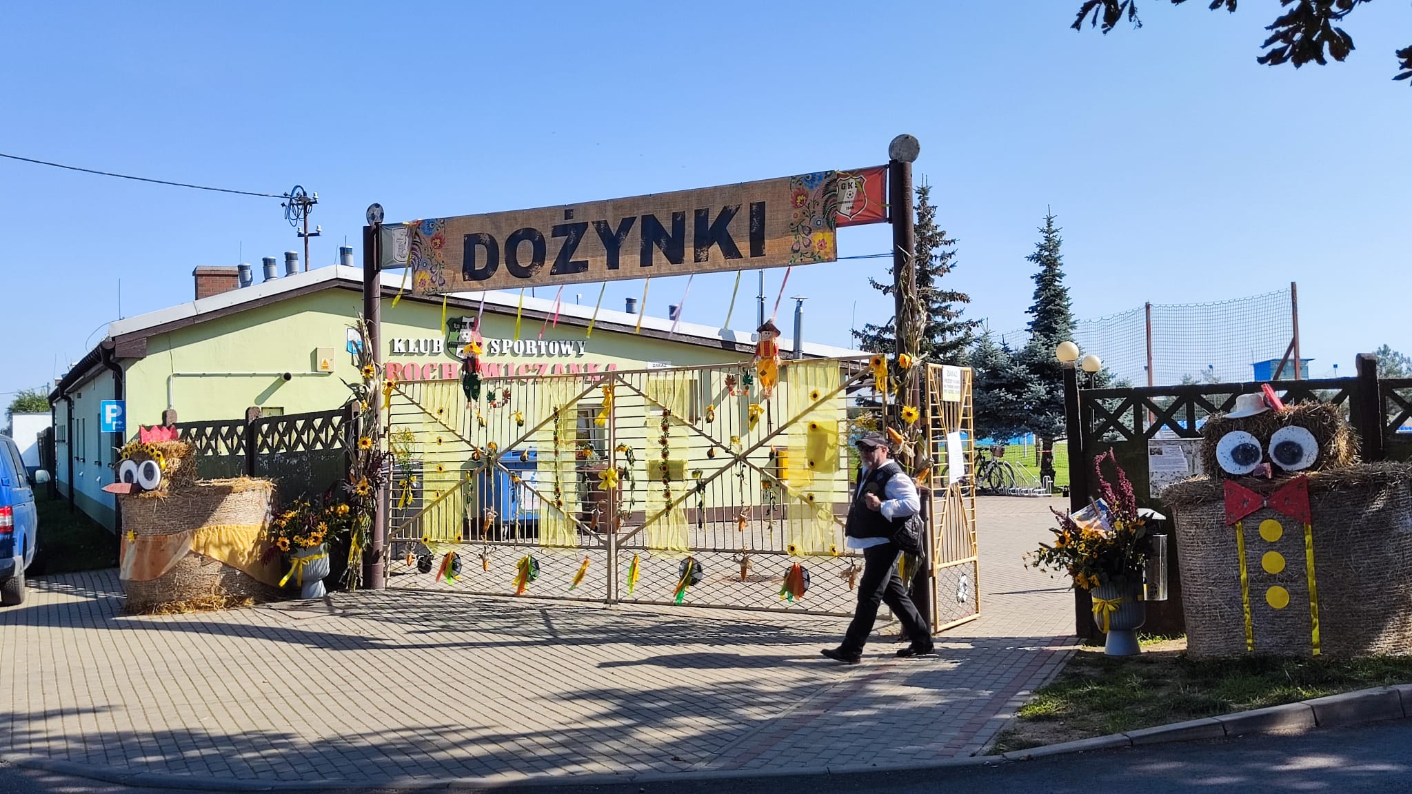 Mieszkańcy gminy Prochowice bawią się na dożynkach gminnych