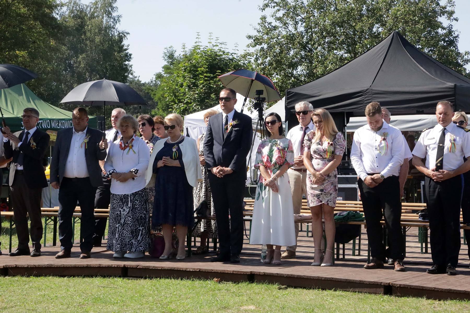 Gminne Dożynki Gminy Miłkowice w Dobrzejowie