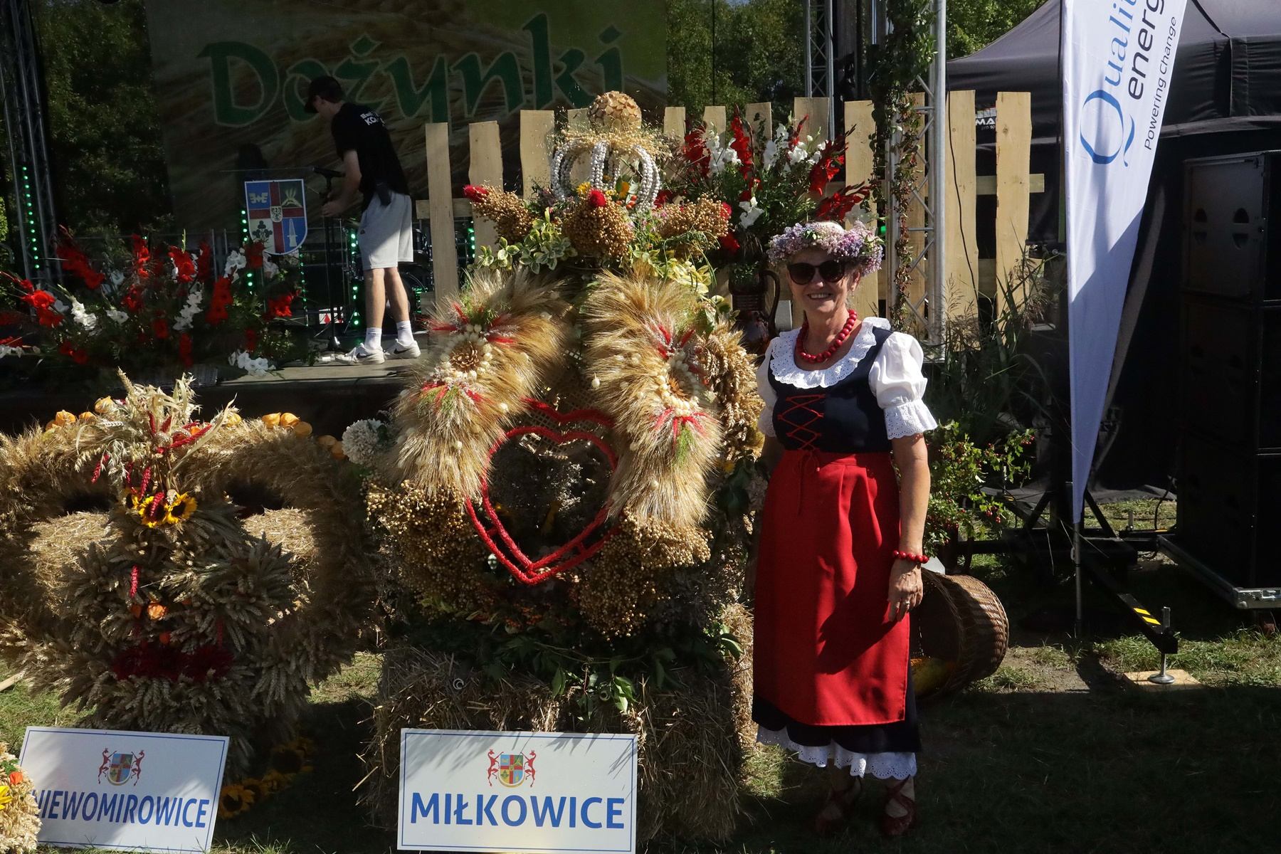 Gminne Dożynki Gminy Miłkowice w Dobrzejowie