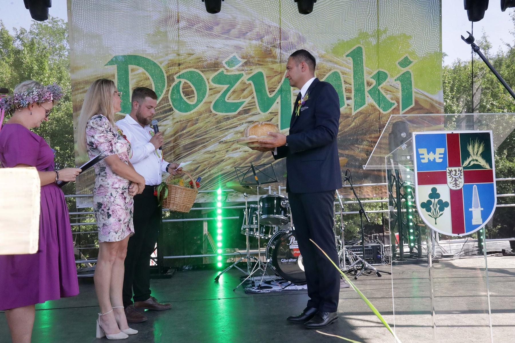 Gminne Dożynki Gminy Miłkowice w Dobrzejowie