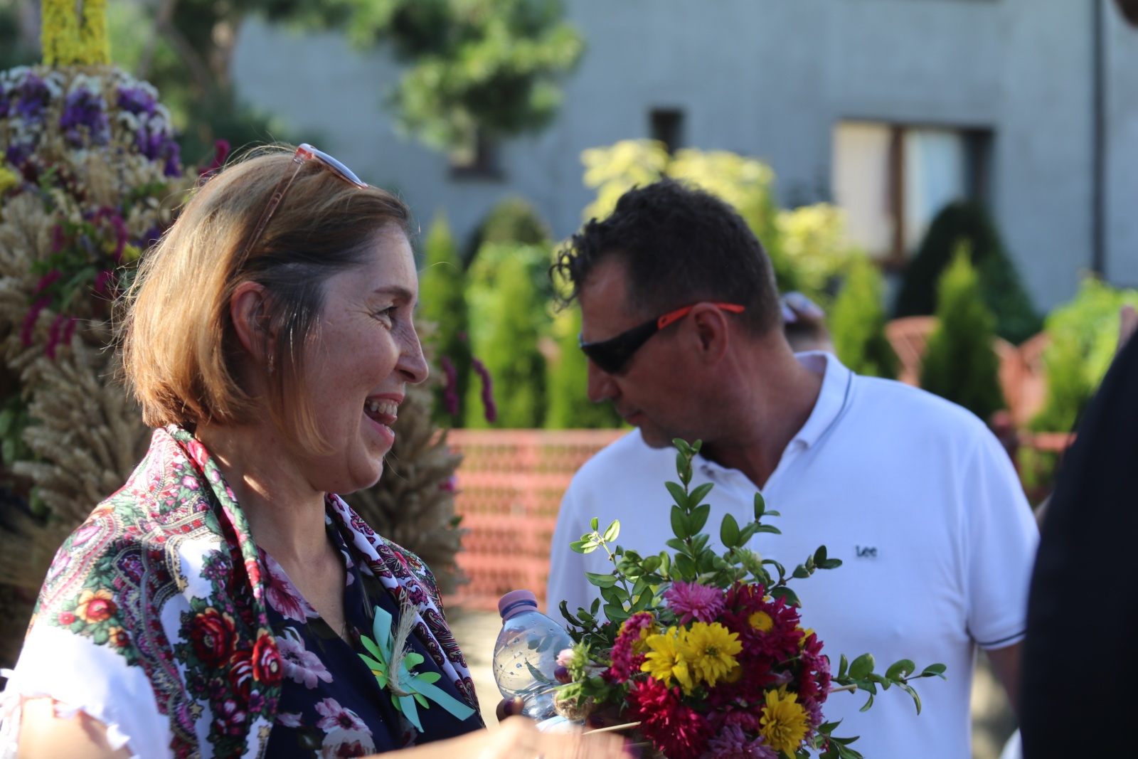 Mieszkańcy gminy Prochowice bawią się na dożynkach gminnych