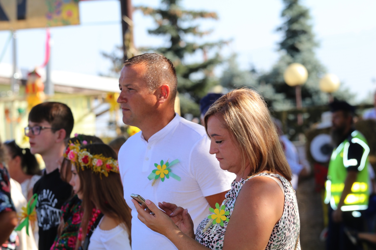 Mieszkańcy gminy Prochowice bawią się na dożynkach gminnych
