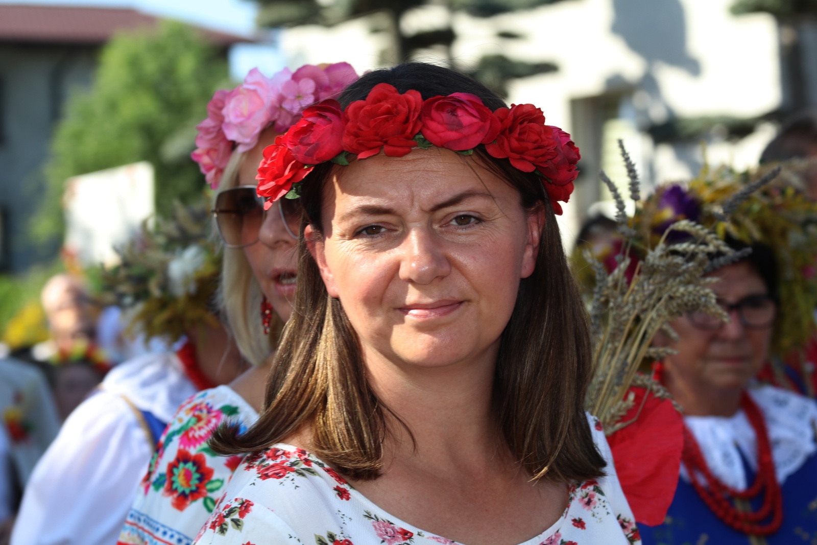 Mieszkańcy gminy Prochowice bawią się na dożynkach gminnych
