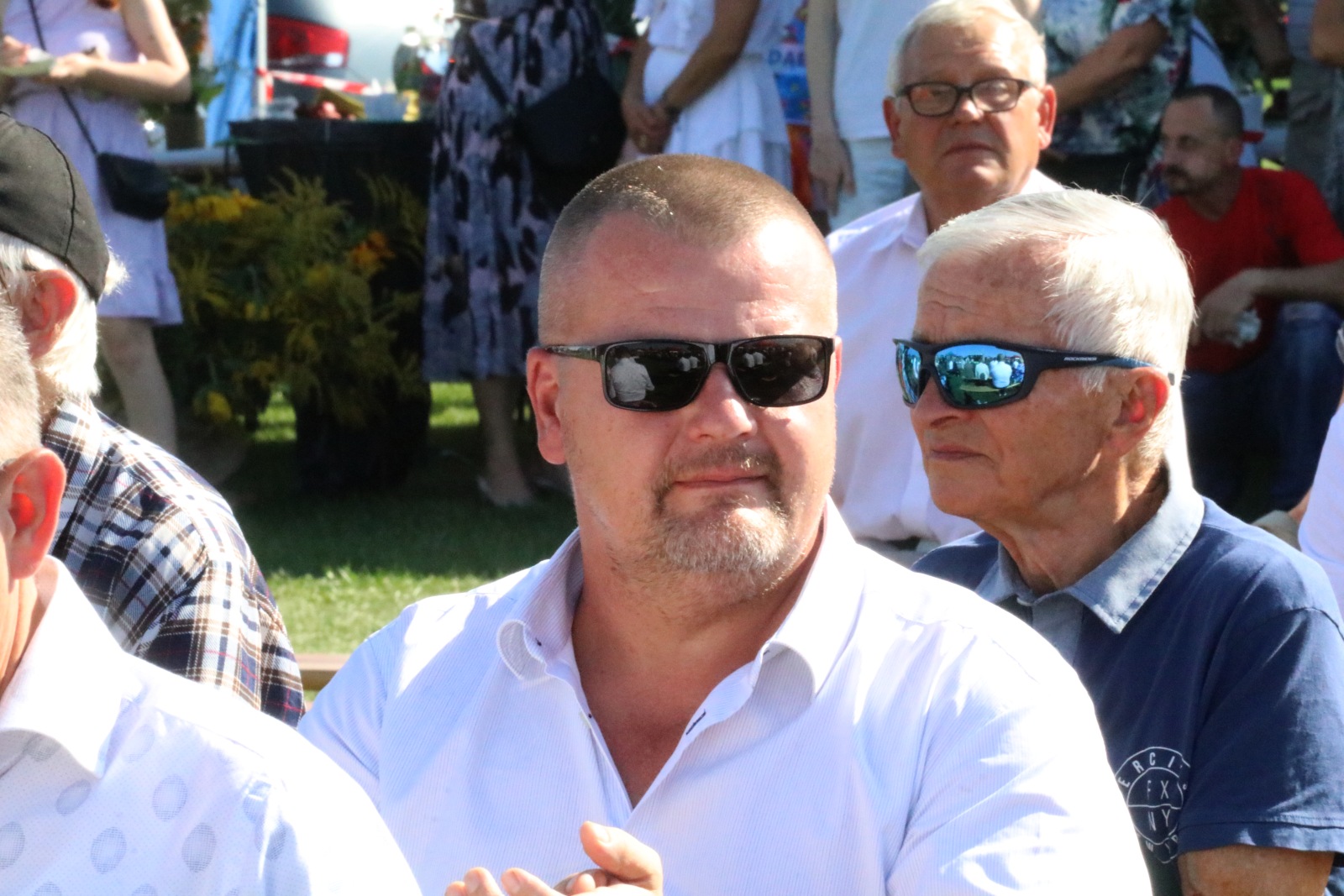 Mieszkańcy gminy Prochowice bawią się na dożynkach gminnych