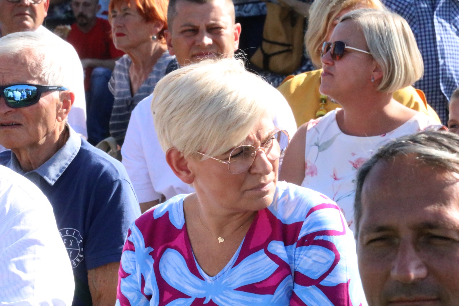 Mieszkańcy gminy Prochowice bawią się na dożynkach gminnych