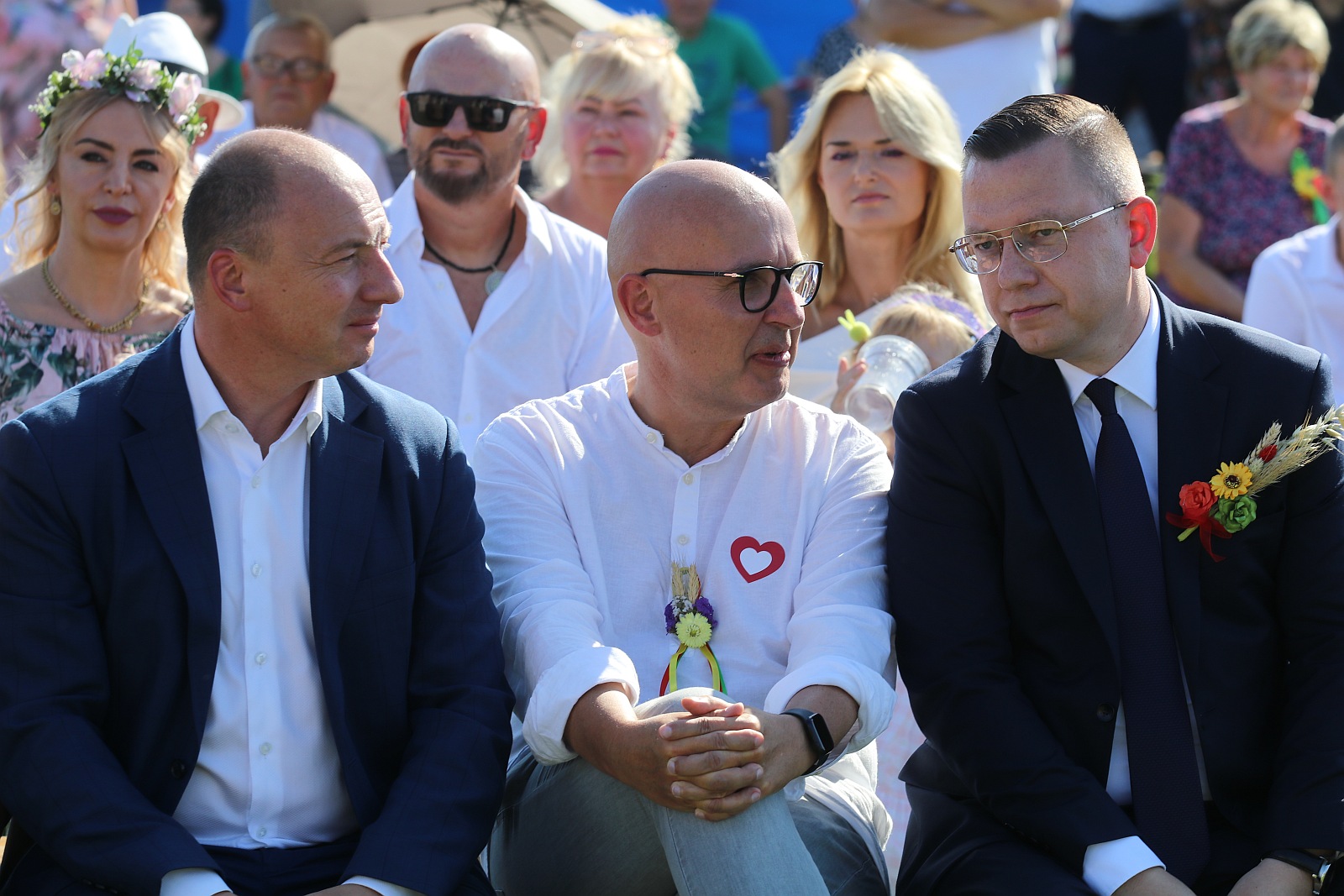 Mieszkańcy gminy Prochowice bawią się na dożynkach gminnych