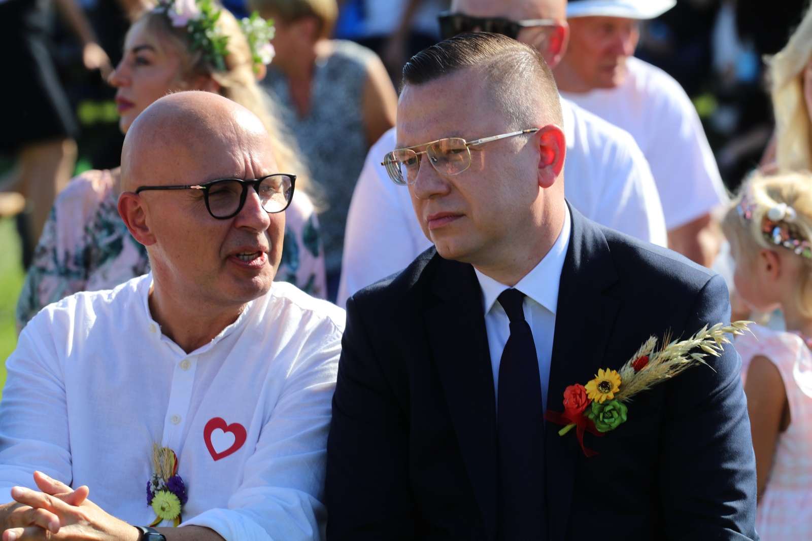 Mieszkańcy gminy Prochowice bawią się na dożynkach gminnych